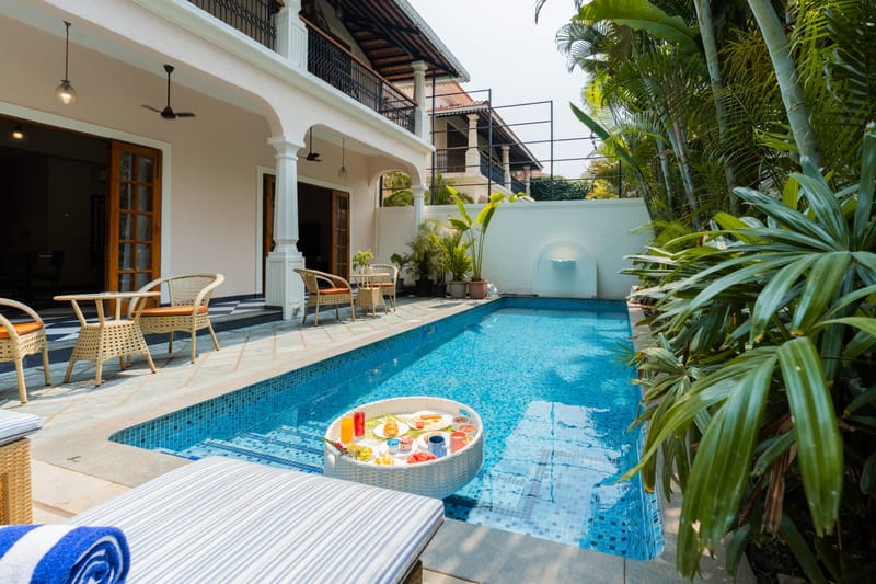 Casa Amore | 4-BHK Portuguese-Inspired Twin Villas In a Secluded Estate with Private Pools & Mini Bars | Close to Calangute & Baga Beach – photo 36