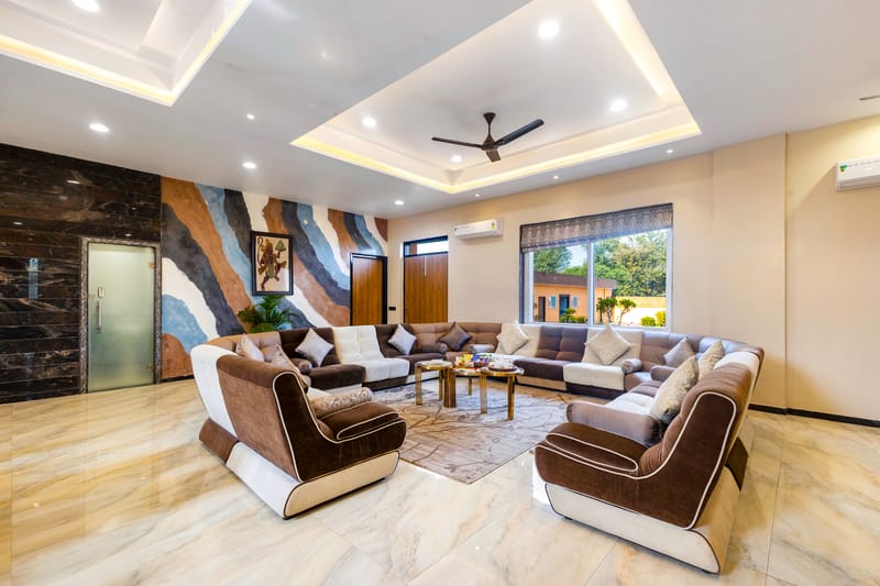 Abhinandan Farm | 7-BHK Villa with Private Pool, Lounge, Entertainment and Garden Area – photo 34
