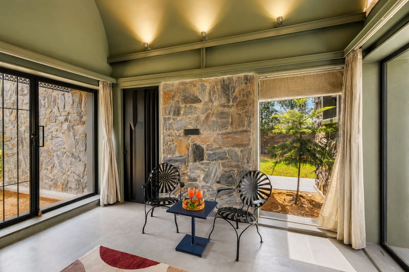 Fernwood | 6-BHK Stone-Clad Estate with Bamboo Cottages, Private Pool, Gazebo & Terrace Garden – photo 16