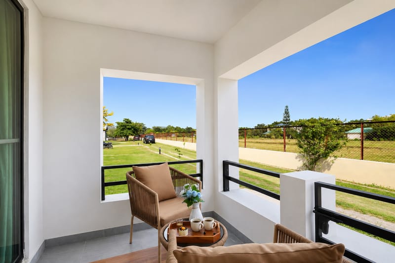 Dhela Jungle Retreat Pebble | Pet- Friendly Suite in a Mini Resort with Shared Pool Near Jhirna Safari Zone  – photo 19