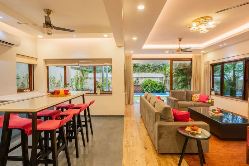 Villa Anasa | 4-BHK | Pvt Pool | Garden | Outdoor Sitting Area – photo 21