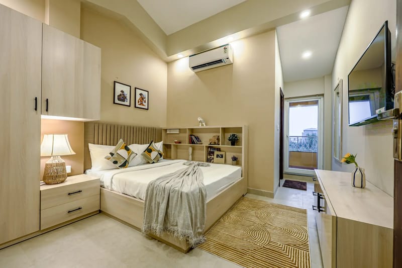 Veera Marina | Charming 3-BHK Apt Near Candolim Beach With Common Pools & Lift  – photo 38