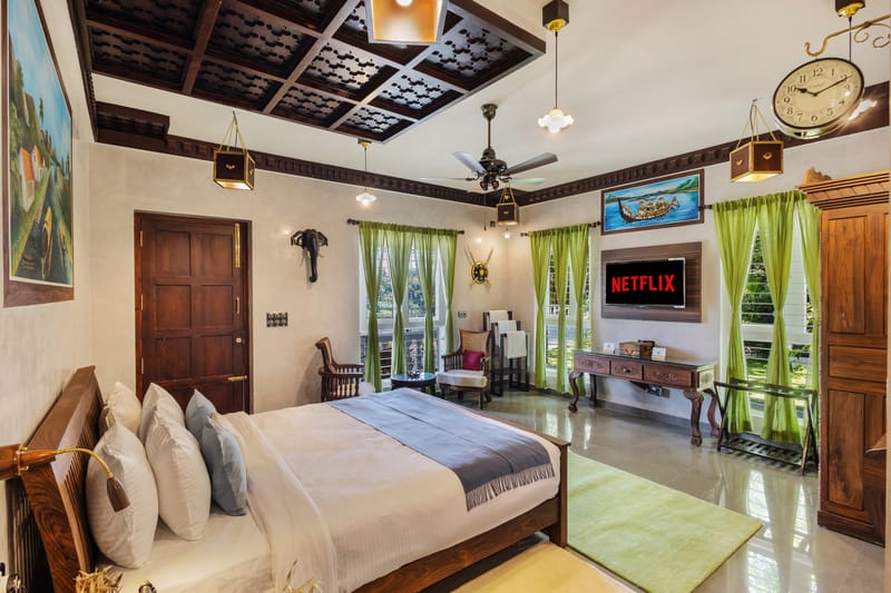 Vintage Retreat | 5-BHK Riverfront Heritage Villa With Speed Boat, Ayurvedic Spa & Cultural-Themed Rooms Near Malayattoor – photo 48