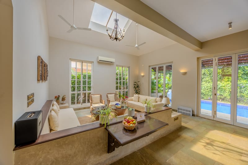 Elysium Villa | Portuguese-Inspired 3-BHK Villa With Jacuzzi, Pool & Gazebo near Vagator Beach – photo 8