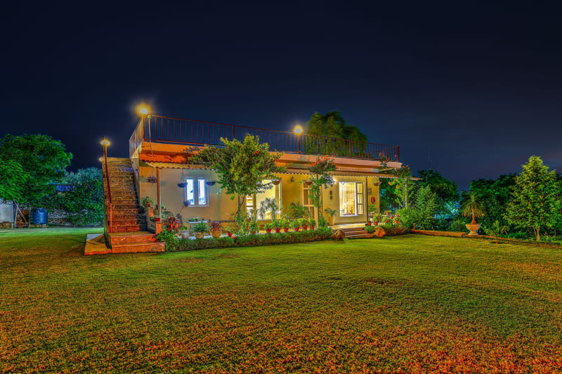Aravale Farm | Pet-friendly 4-BHK Farmhouse With Private Pool, 2-Acre Lush Garden & Aravali Views – photo 46