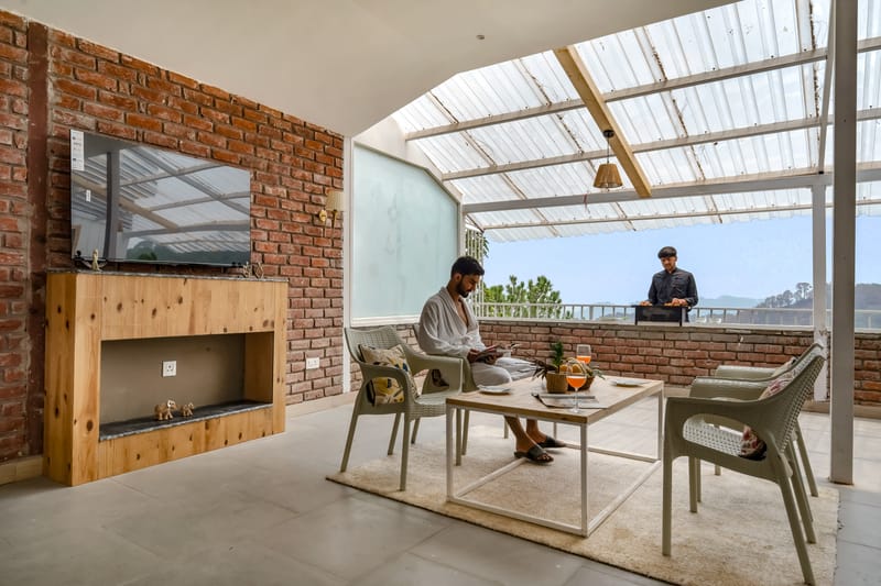Beyond the Curb | 3- BHK Villa with Private Jacuzzi, Open-air Terrace & Hill Views – photo 24