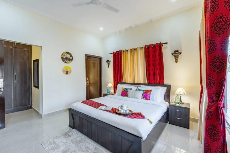 Cozy Nest | 2-BHK | Garden | Balcony | Swing | Bathtub | Bonfire Area  – photo 25