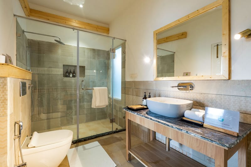 Beyond the Curb | 3- BHK Villa with Private Jacuzzi, Open-air Terrace & Hill Views – photo 20
