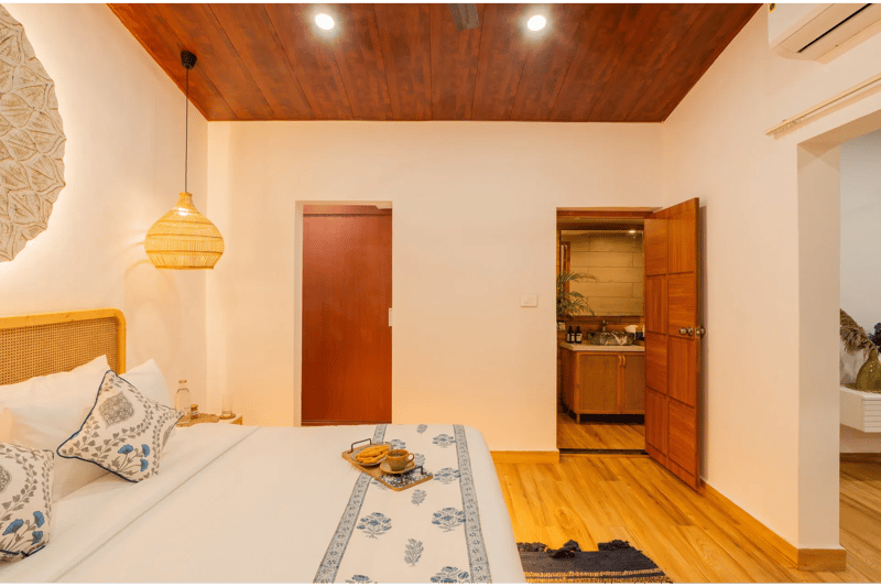 House of Neptune | 1-BHK Boutique Villa | Open Kitchen | Sit-out area | 10 Meters from Ashwem Beach – photo 27