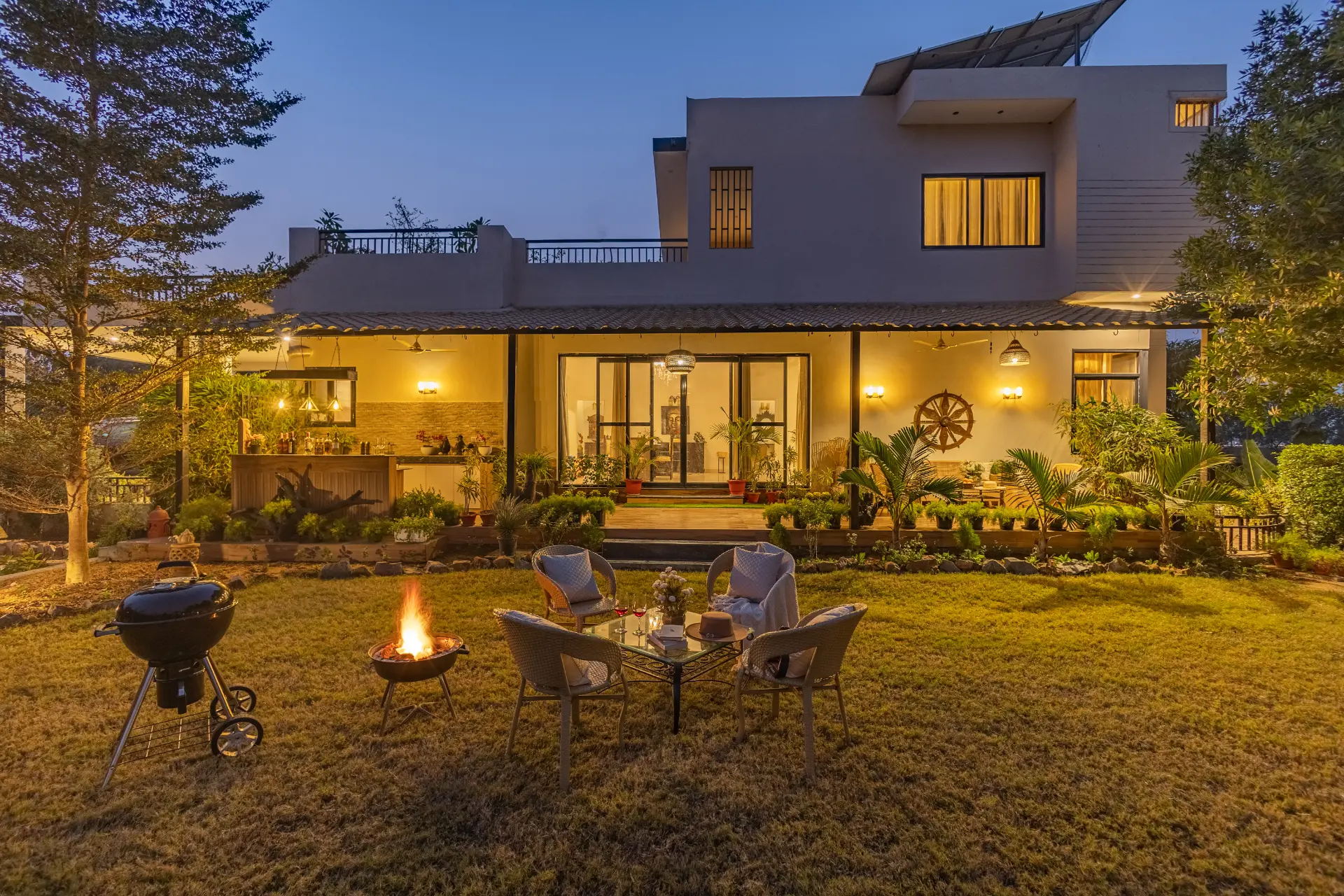 Dacha | Serene 3-BHK Escape With Garden, Jacuzzi & Outdoor Bar - Image 3