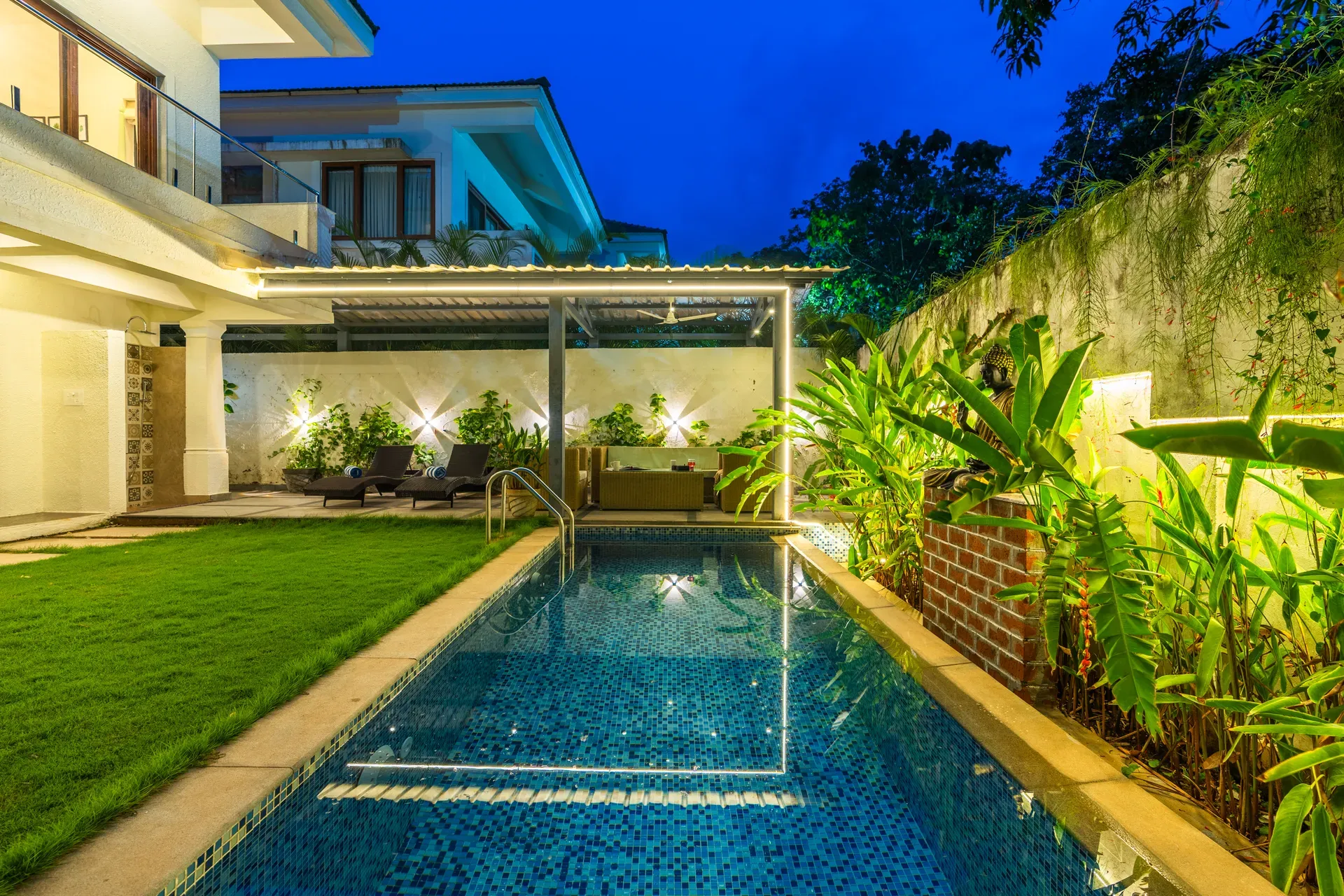 Azalea | Pet-friendly 3-BHK Villa With Private Pool, Garden & Bar