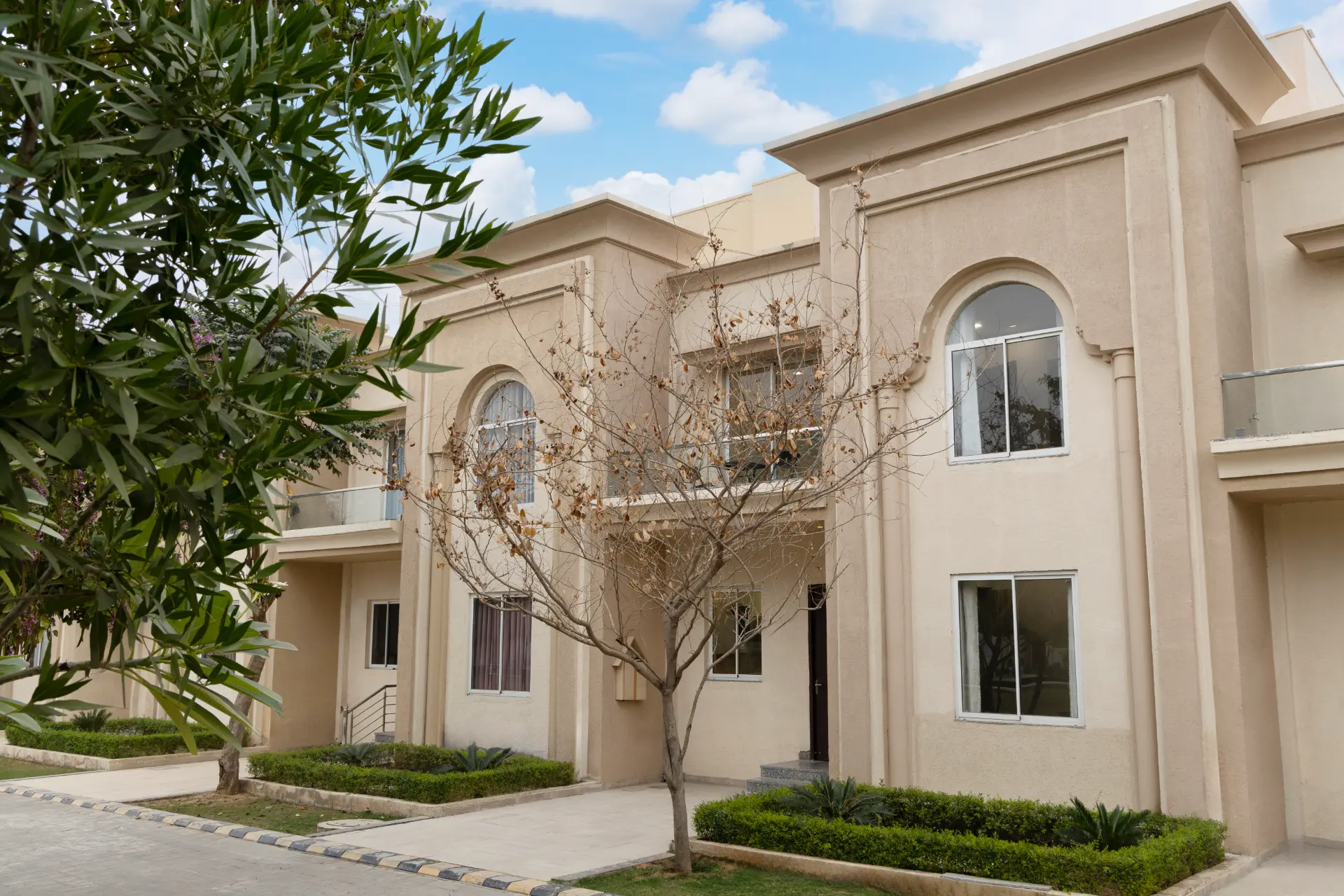 Galaxy Villa | Charming Pet-friendly 3-BHK Villa With Common Garden & Balcony