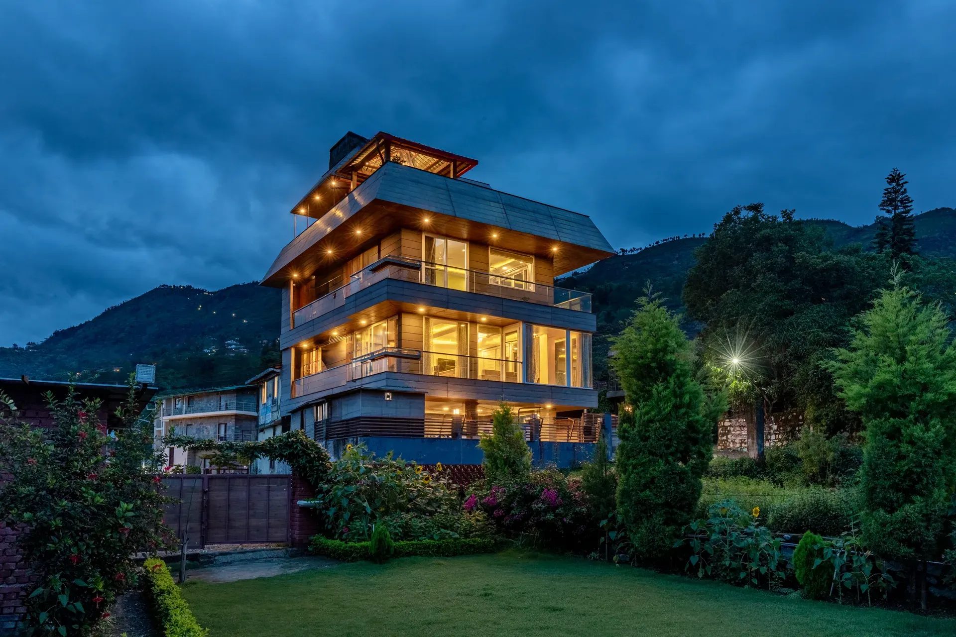 Celestial Rhapsody | Charming 3-BHK Villa With Garden, Terrace & Scenic Views