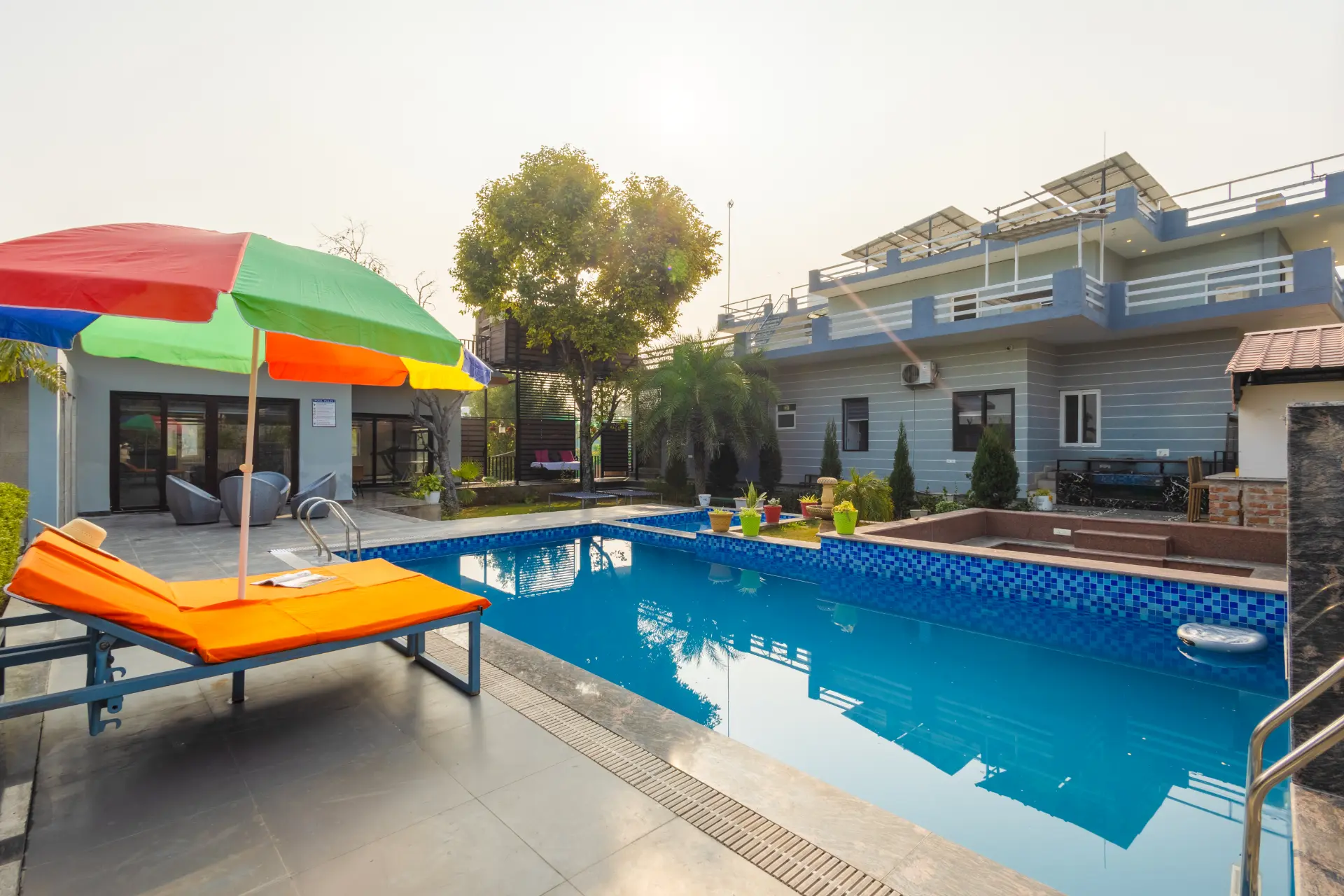 Aarul Farm | 1 Acre Pet-friendly 4-BHK With Pvt Pool, Gazebos & Game Zone - Image 2