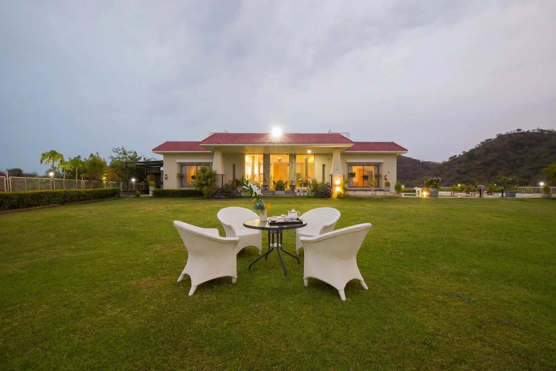 Shourya Celesta | Charming Hilltop 3-BHK Villa With Private Pool, Garden & Terrace