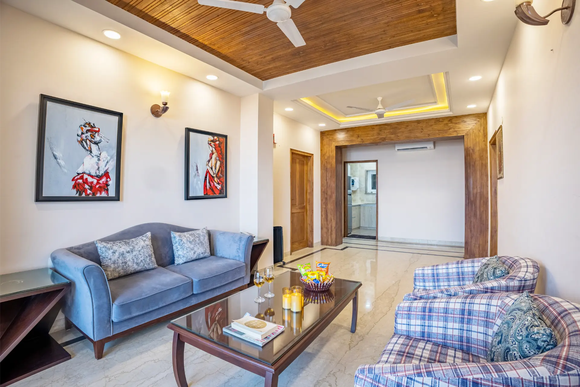 Skyline Grove | Stylish 3-BHK Apt With Scenic Views