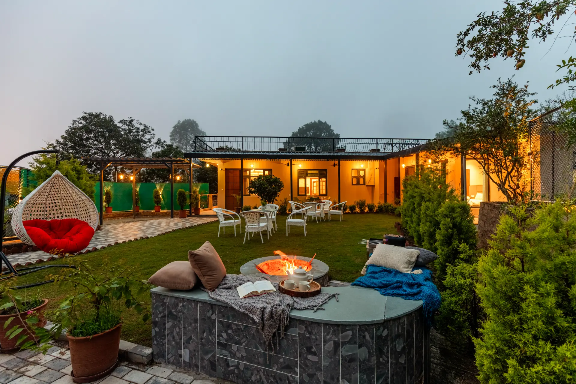 The Pine Melody | Pet-friendly 4-BHK Retreat With Private Plunge Pool & Garden - Image 2