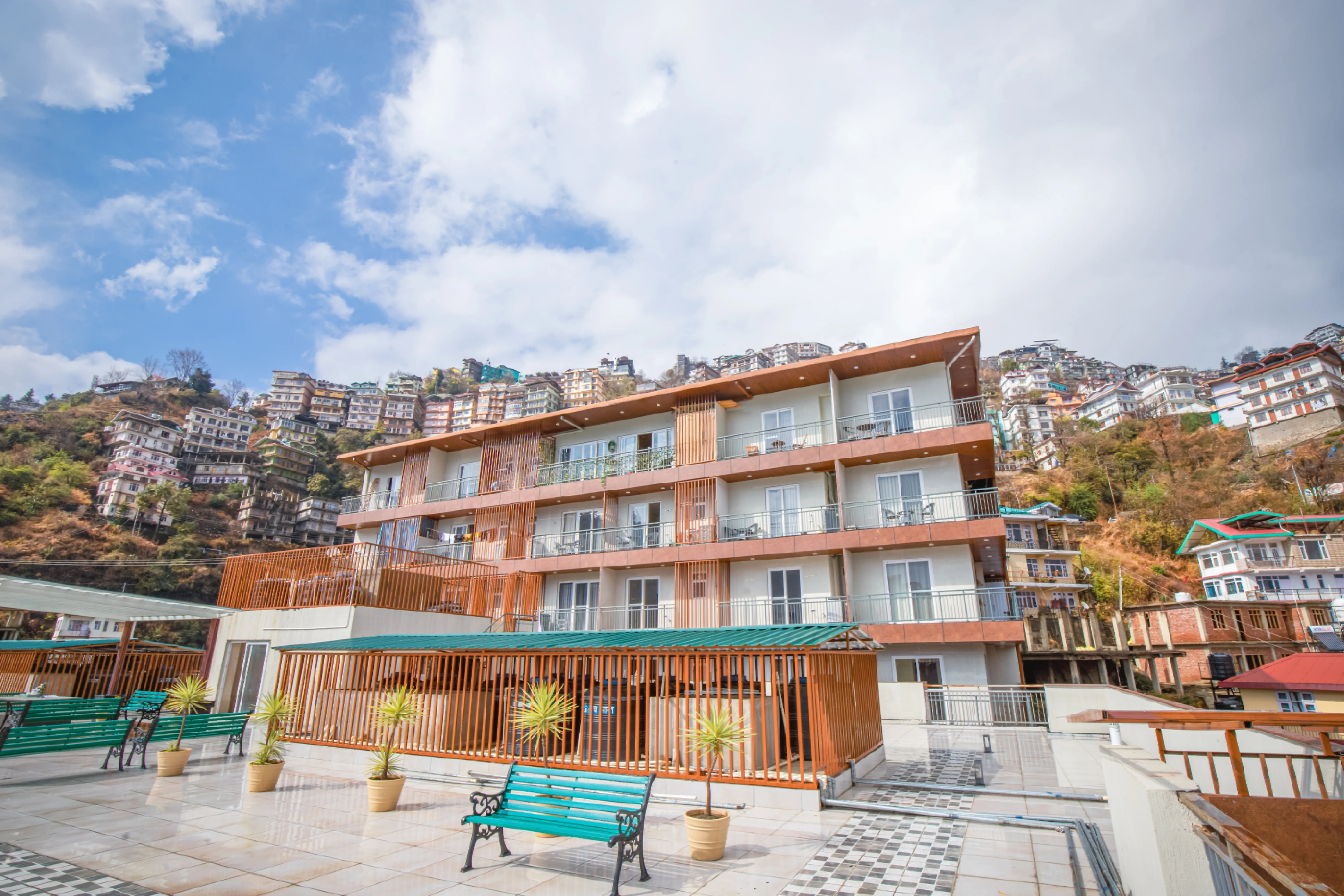 Cliff Crest | 2-BHK | Kitchen | Outdoor Sitting Area | Lift - Image 2