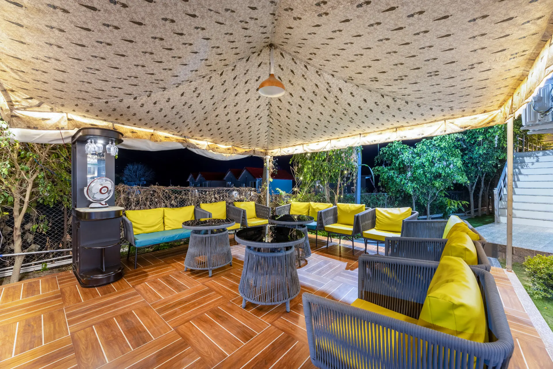 Kingdom Heartz | Charming Pet-friendly 1-BHK Apartment With Balcony, Common Pool, Common Garden & Restaurant  