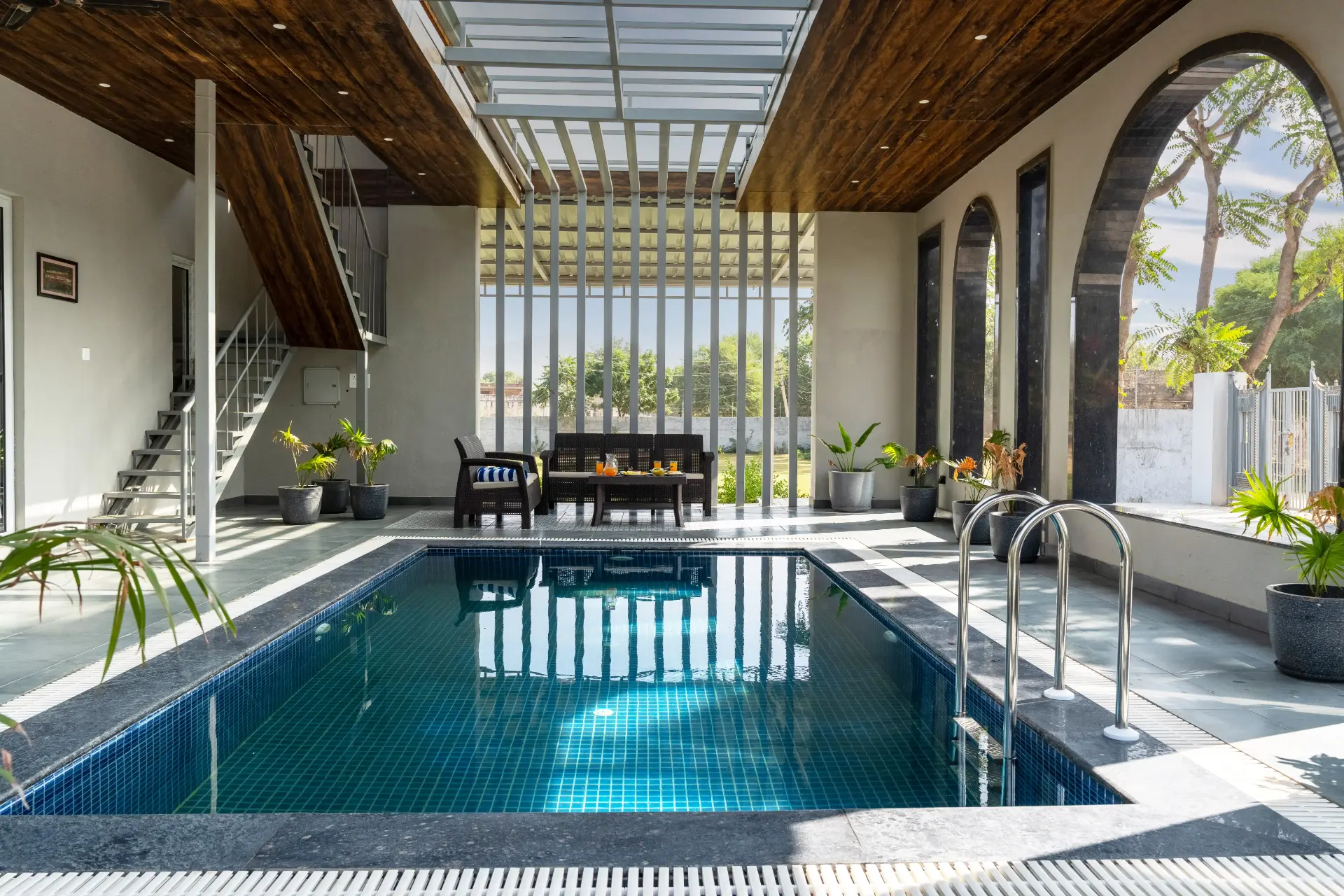 Jamun Farms | 2-BHK Retreat With Pvt Pool, Garden & Balcony - Image 2