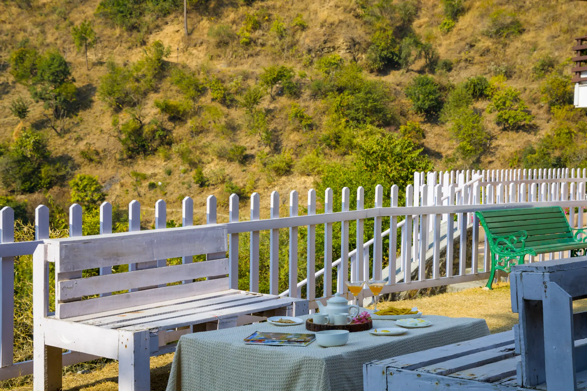 Madhuram Villa | Scenic Pet-Friendly 1-BHK Hidden Gem With Balcony & Garden - Image 4