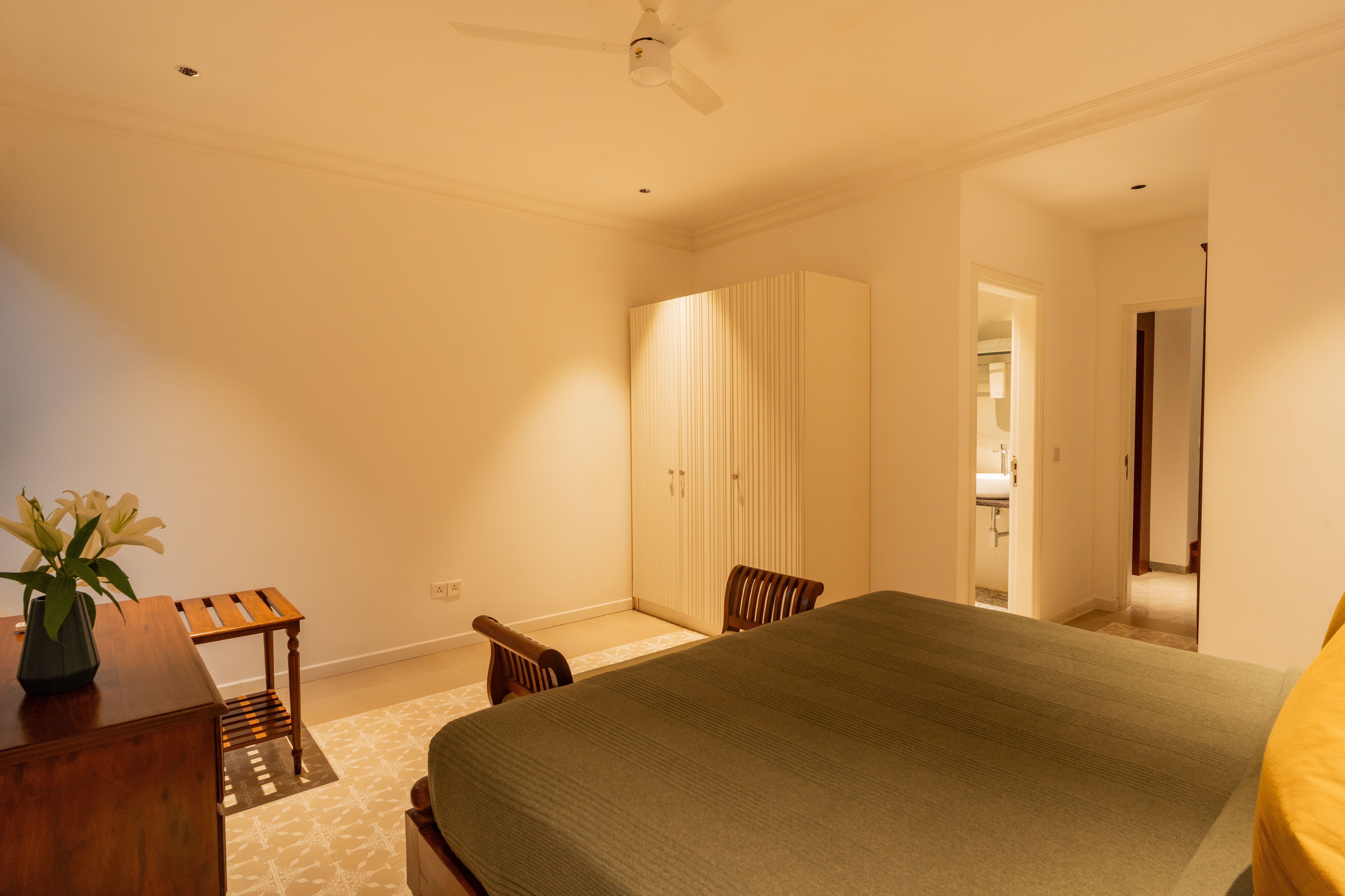 Kensho Daisy | Serene 5-BHK Villa With Private Pool, Common Pool, & Lift; Near Popular Beaches