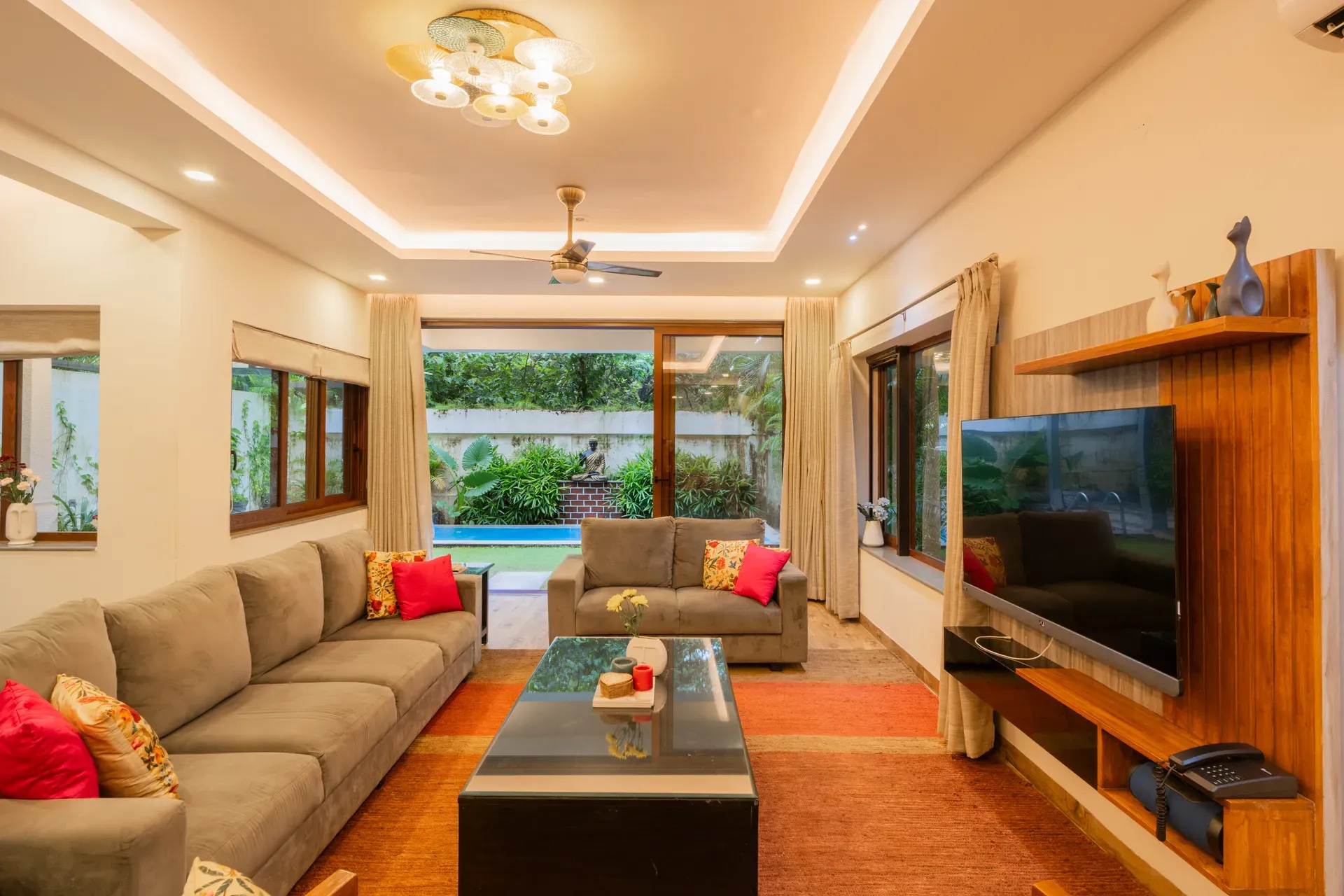 Villa Anasa | 4-BHK | Pvt Pool | Garden | Outdoor Sitting Area