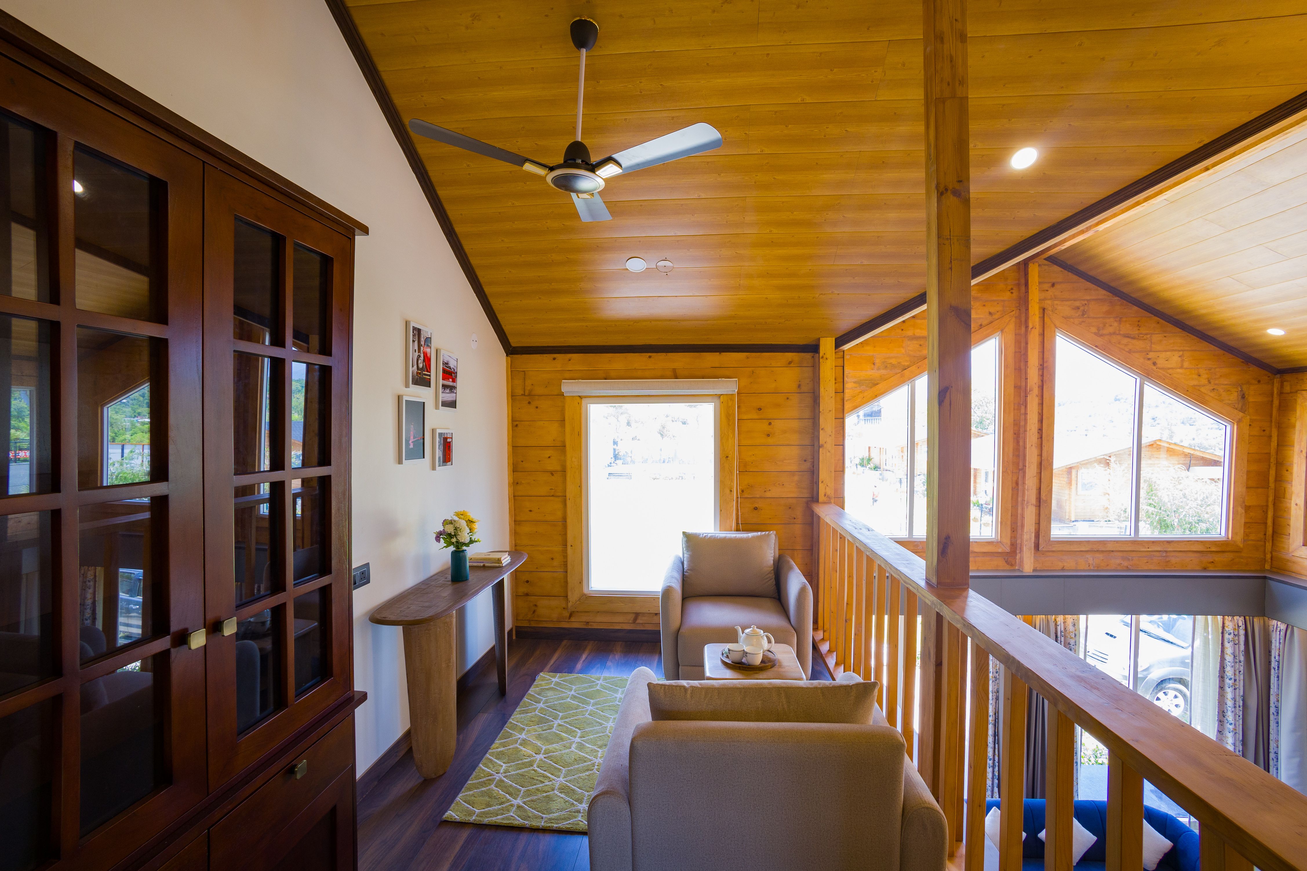 Esh Cottages Birch | Hillside 4-BHK Hideaway With Lush Garden, Common Pool, &  Gaming Zone