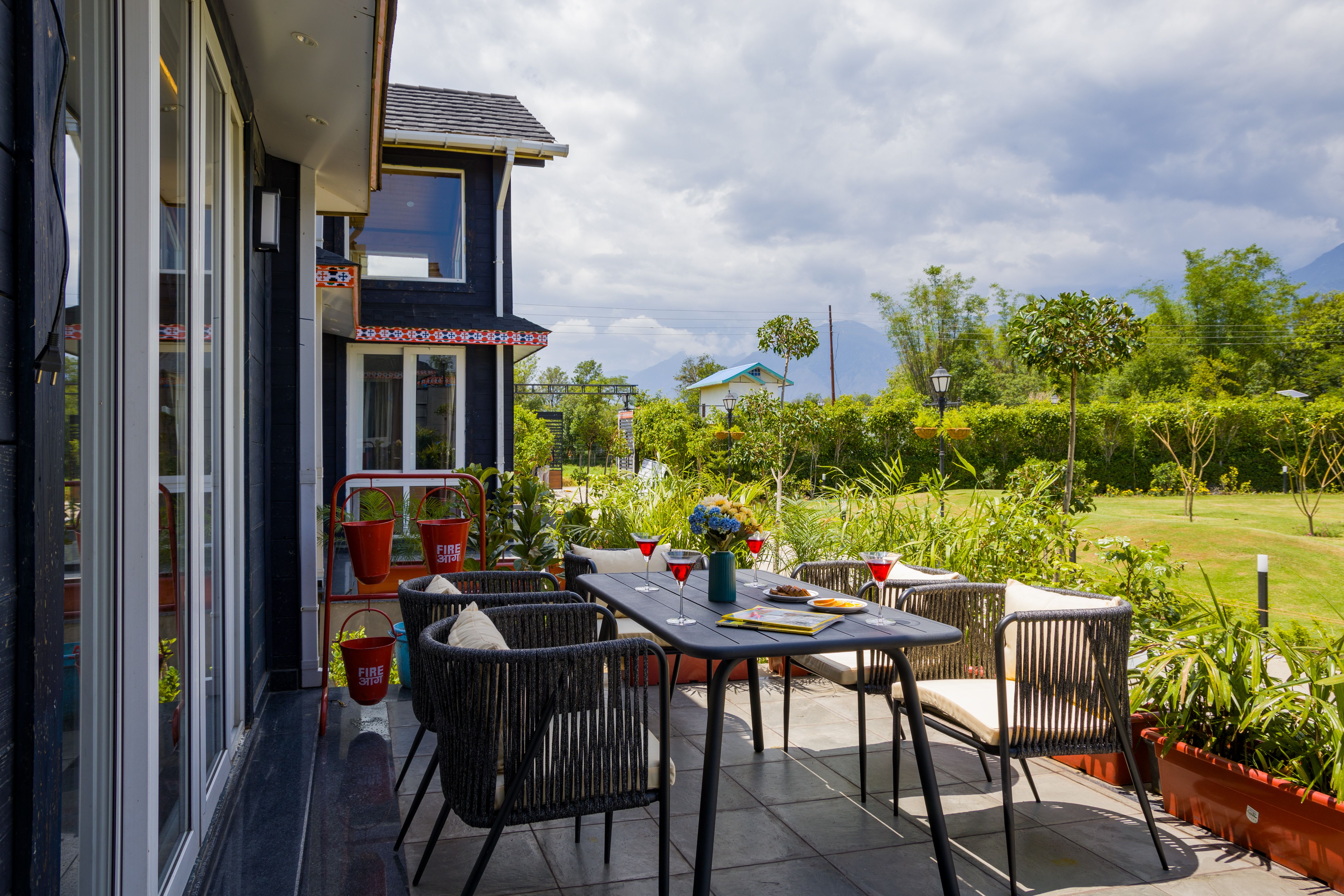 Esh Cottages Birch | Hillside 4-BHK Hideaway With Lush Garden, Common Pool, &  Gaming Zone