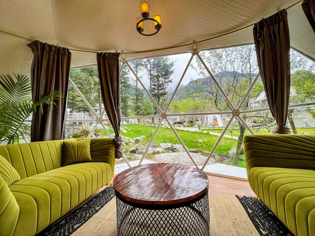 Imperial glamping dome 4