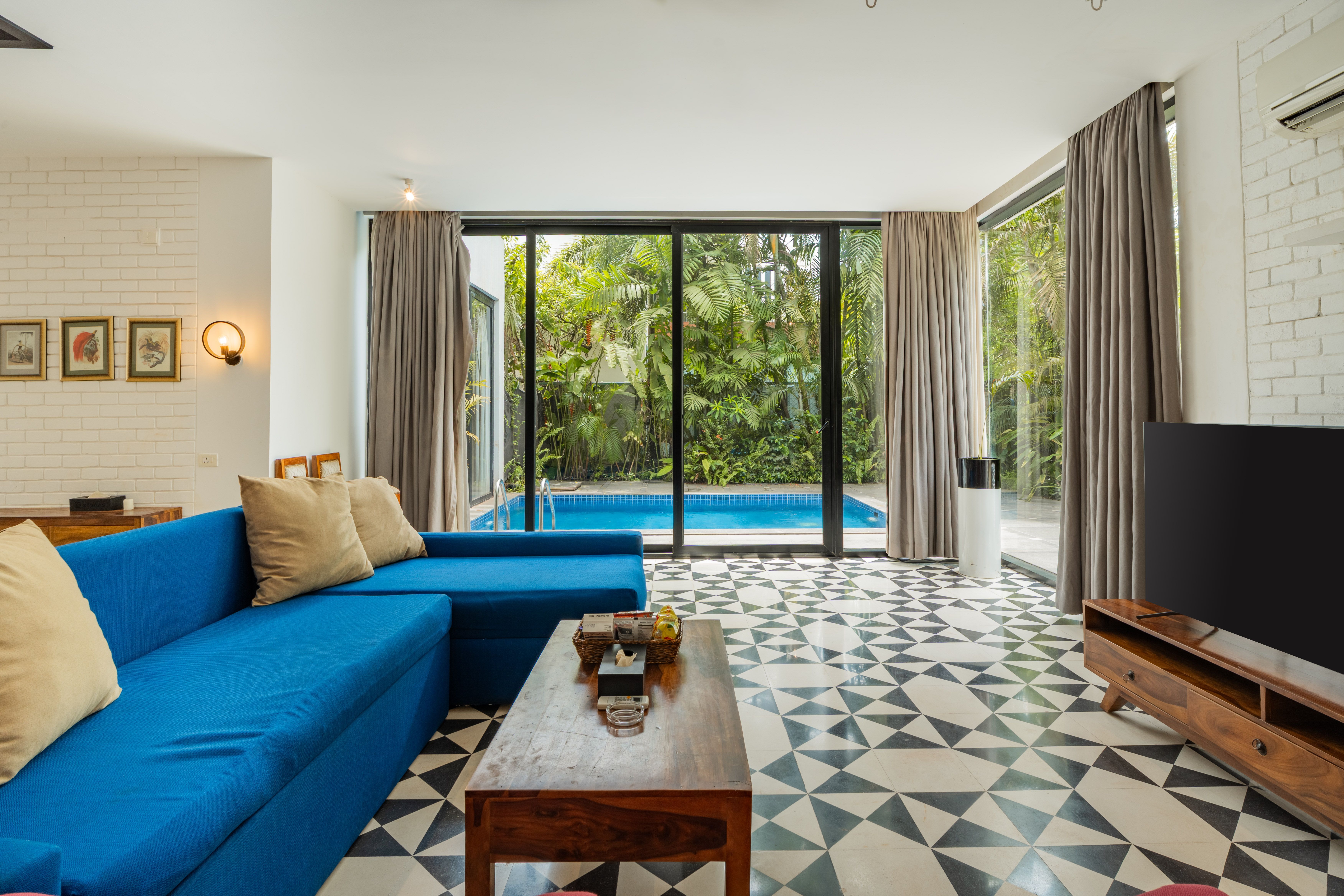 Lushe | Serene 3-BHK Villa Near Popular Beaches With Private Pool & Terrace