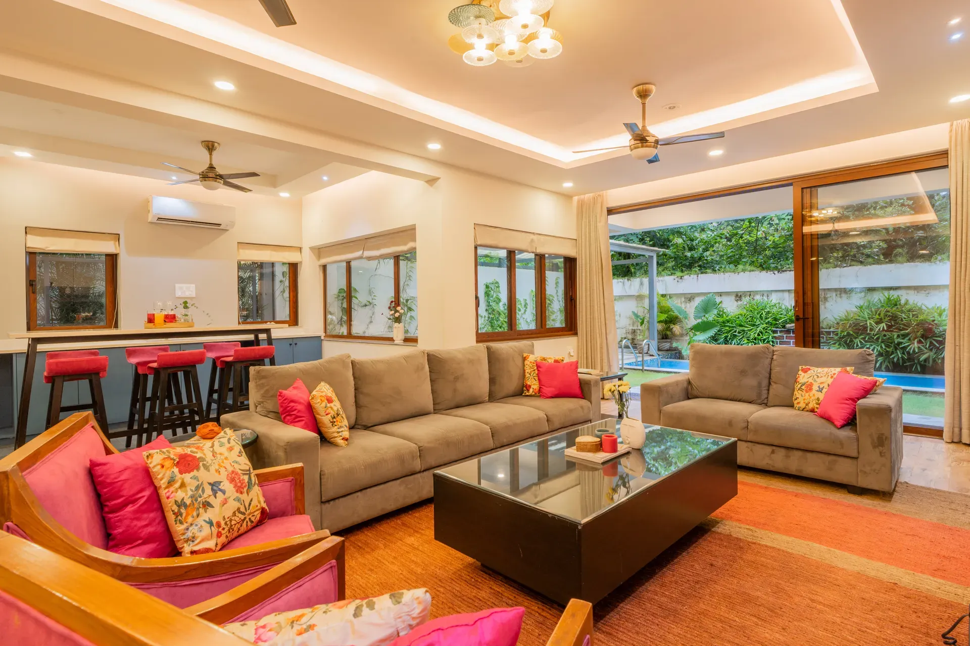 Villa Anasa | 4-BHK | Pvt Pool | Garden | Outdoor Sitting Area
