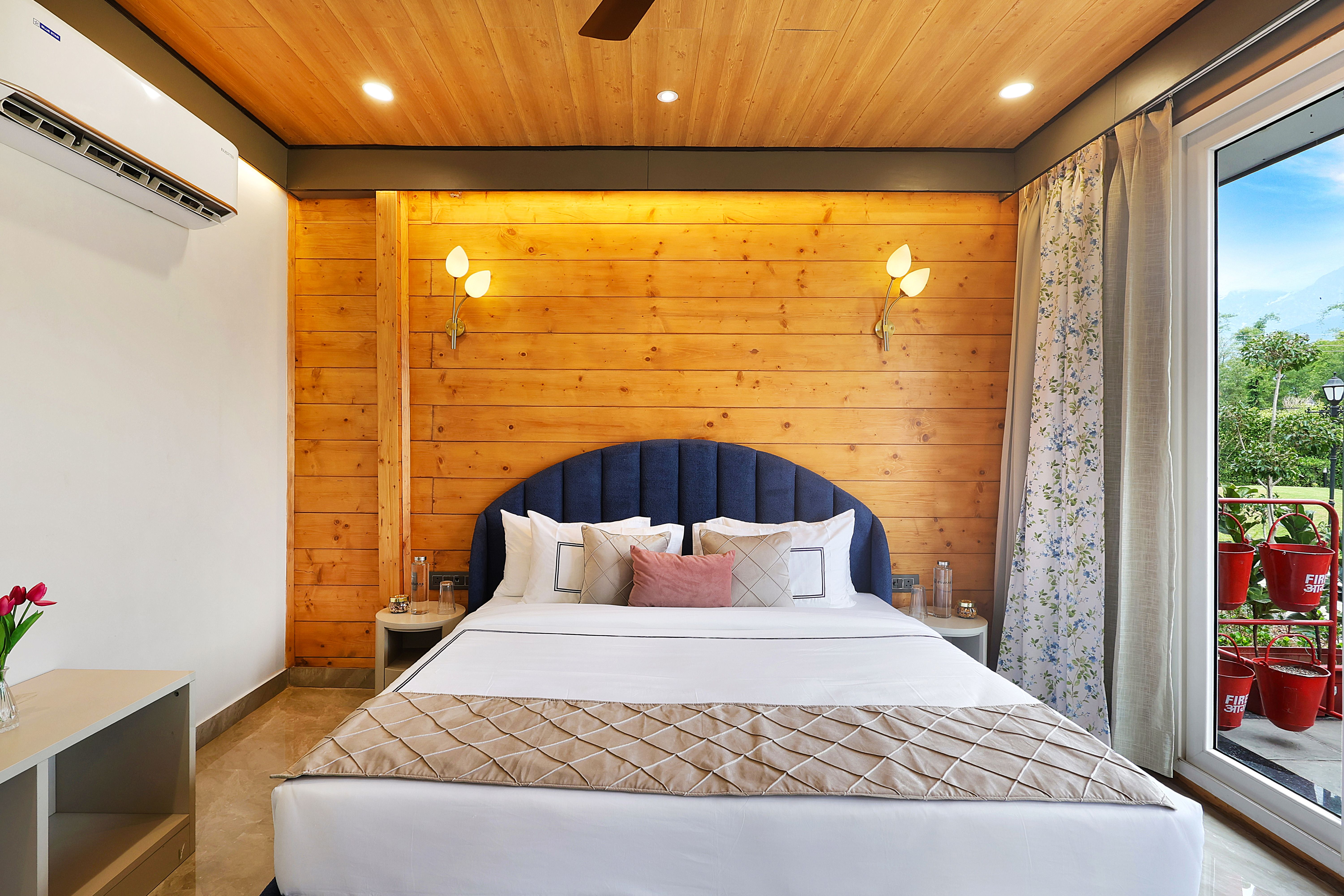 Esh Cottages Birch | Hillside 4-BHK Hideaway With Lush Garden, Common Pool, &  Gaming Zone