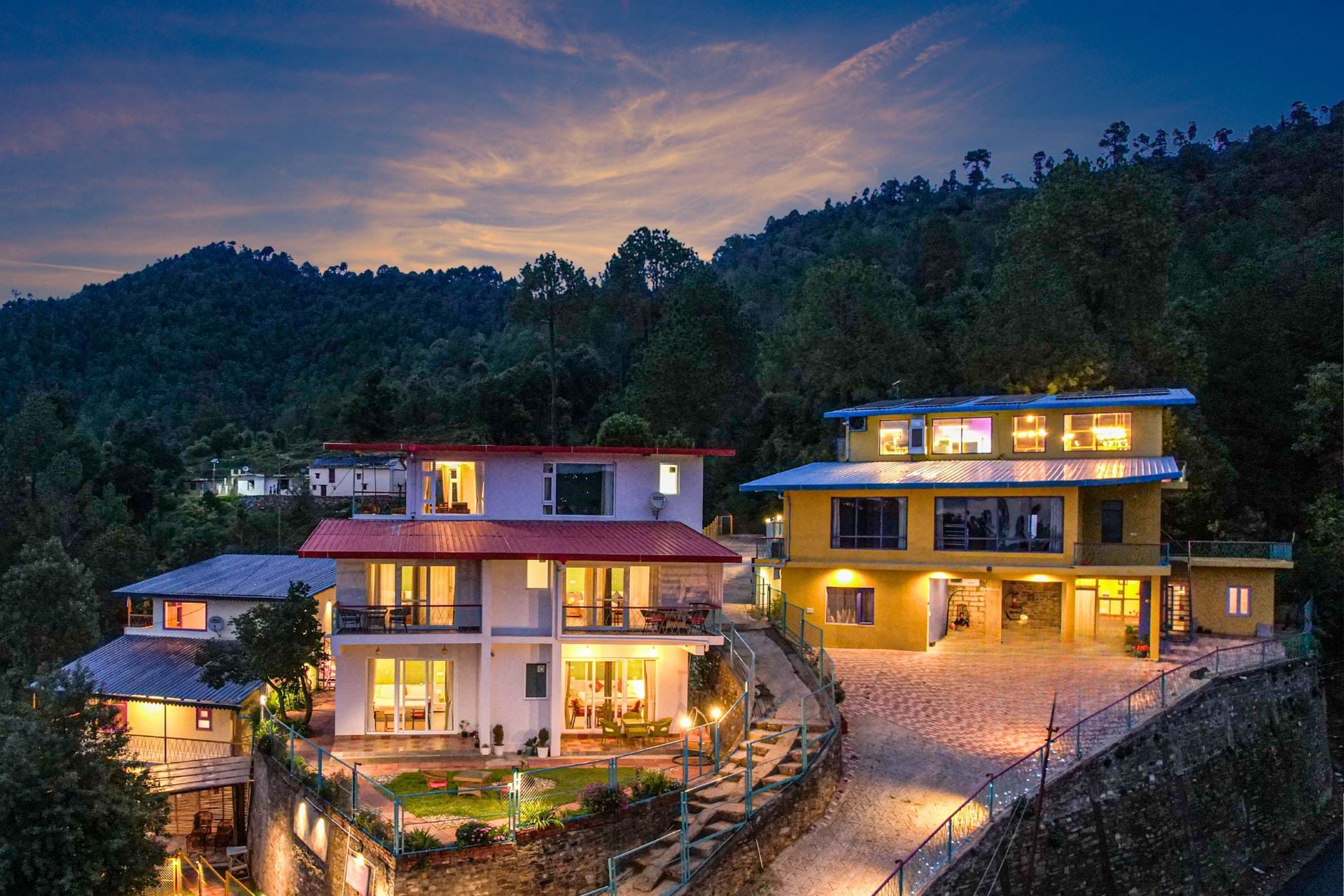 Adrushya | Stunning 1-BHK Retreat with Hill Views, Karaoke Room & Restaurant - Image 2