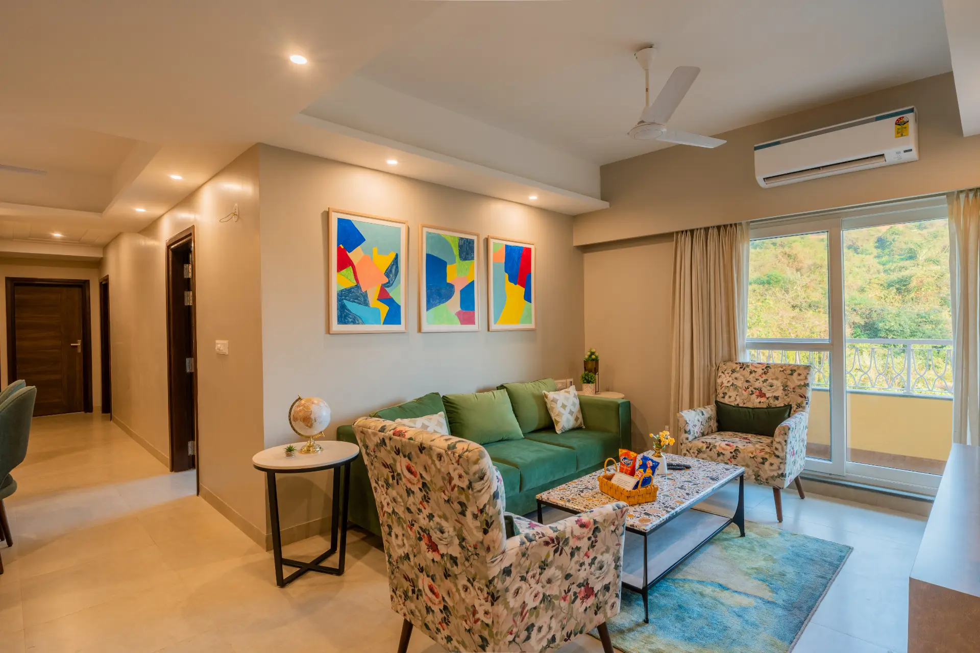 Veera Marina | 3-BHK Penthouse With Terrace, Common Pools & Lift, Near Candolim Beach