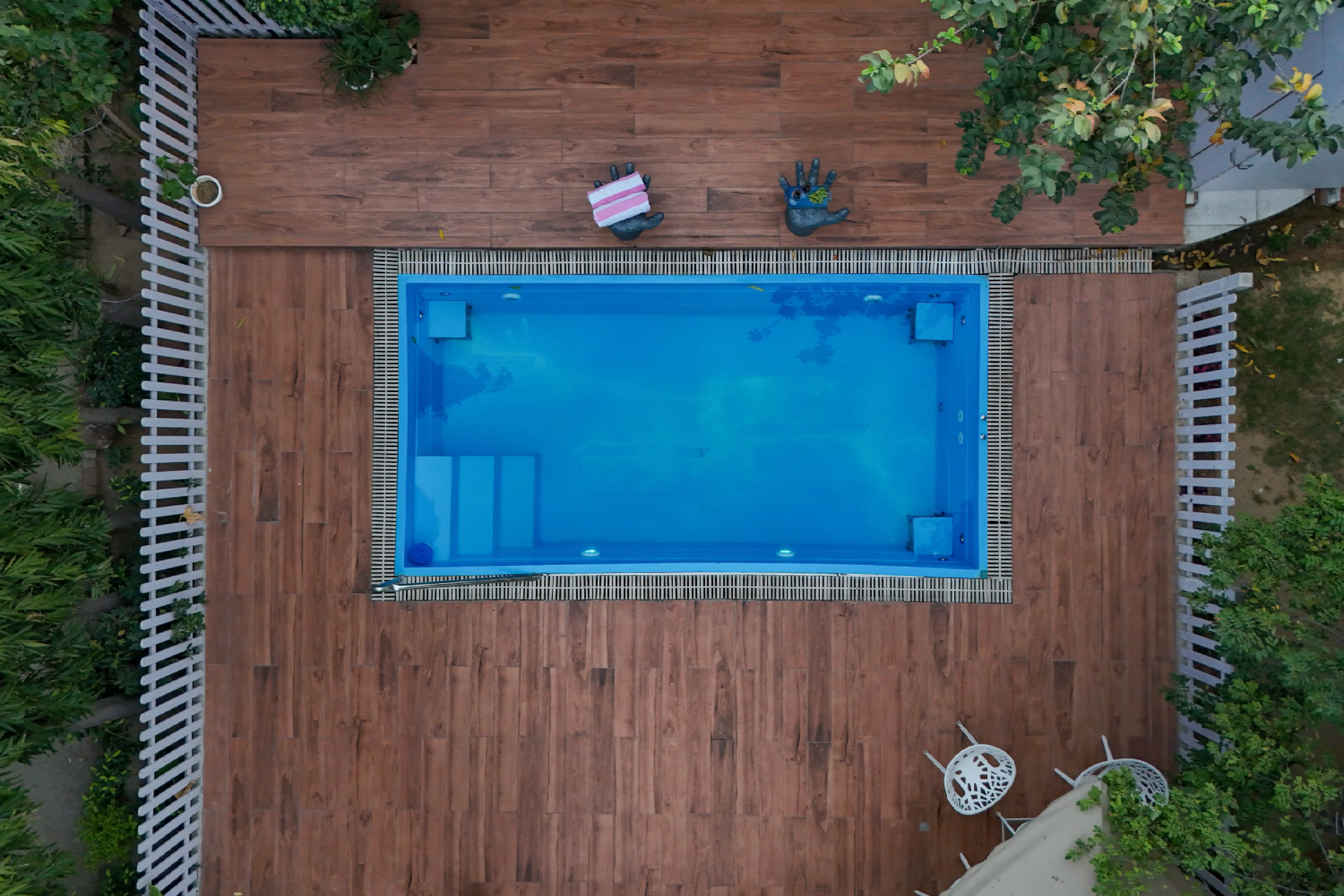 Anugrah Farm | 2-BHK Farmstay+ Kids’ Room with Pvt Pool, Jacuzzi & Lush Garden - Image 3