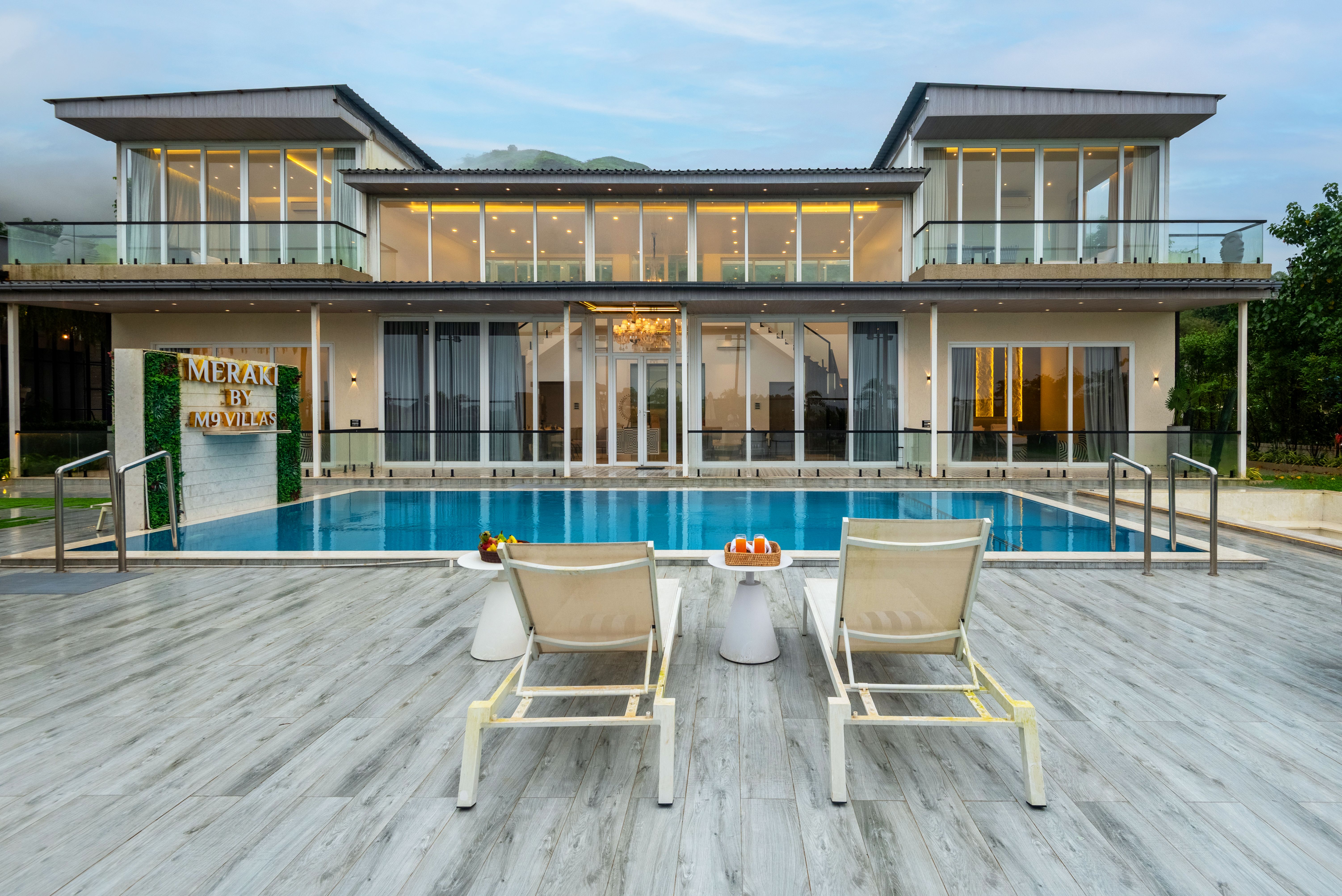 Meraki Villa | Majestic 6-BHK Glass Villa With Private Pool, Balcony, Garden & Gazebo - Image 3