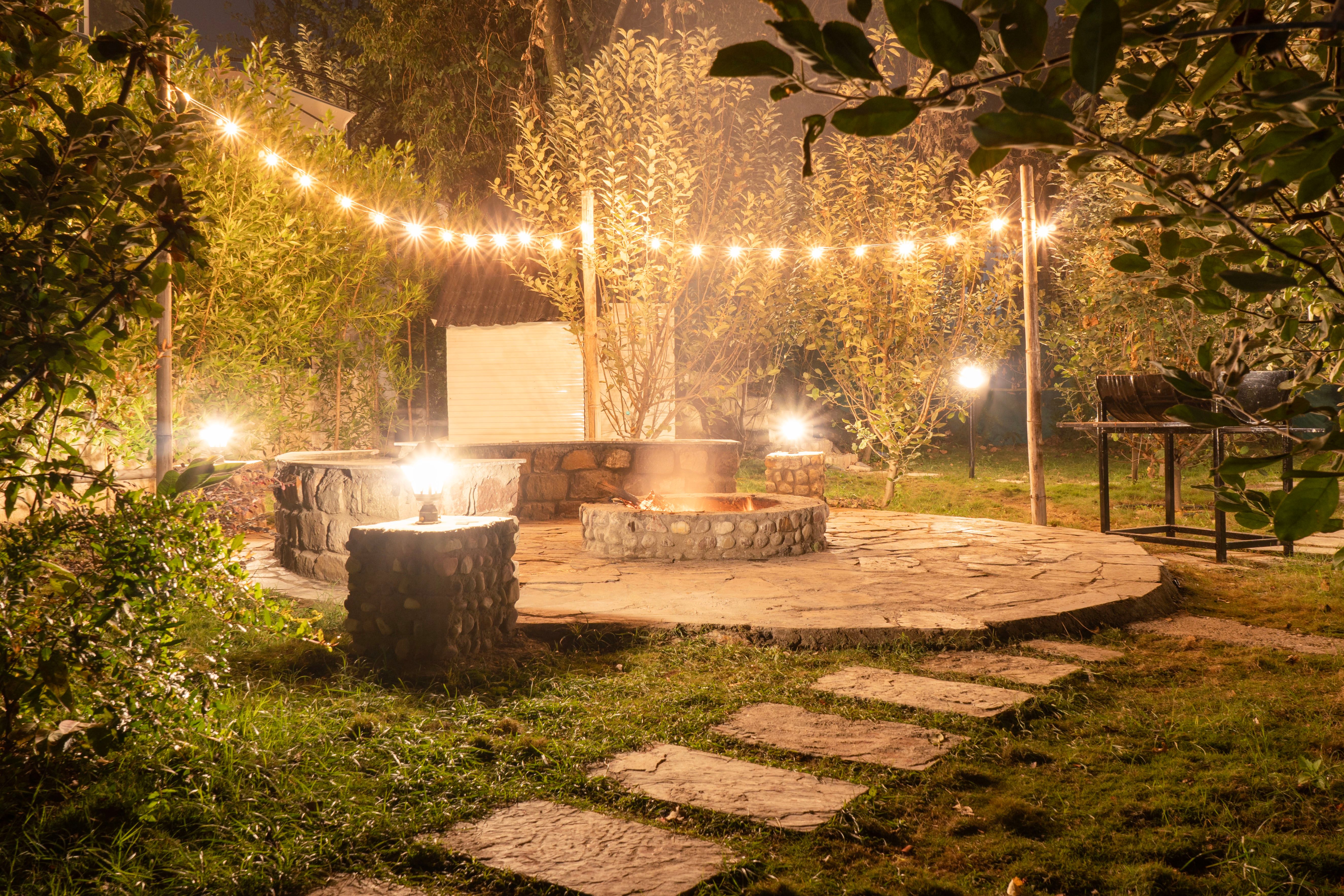 Maple House | Hillside 3-BHK Retreat with Private Pool, Jacuzzi, Open Pizzeria & Bonfire Area