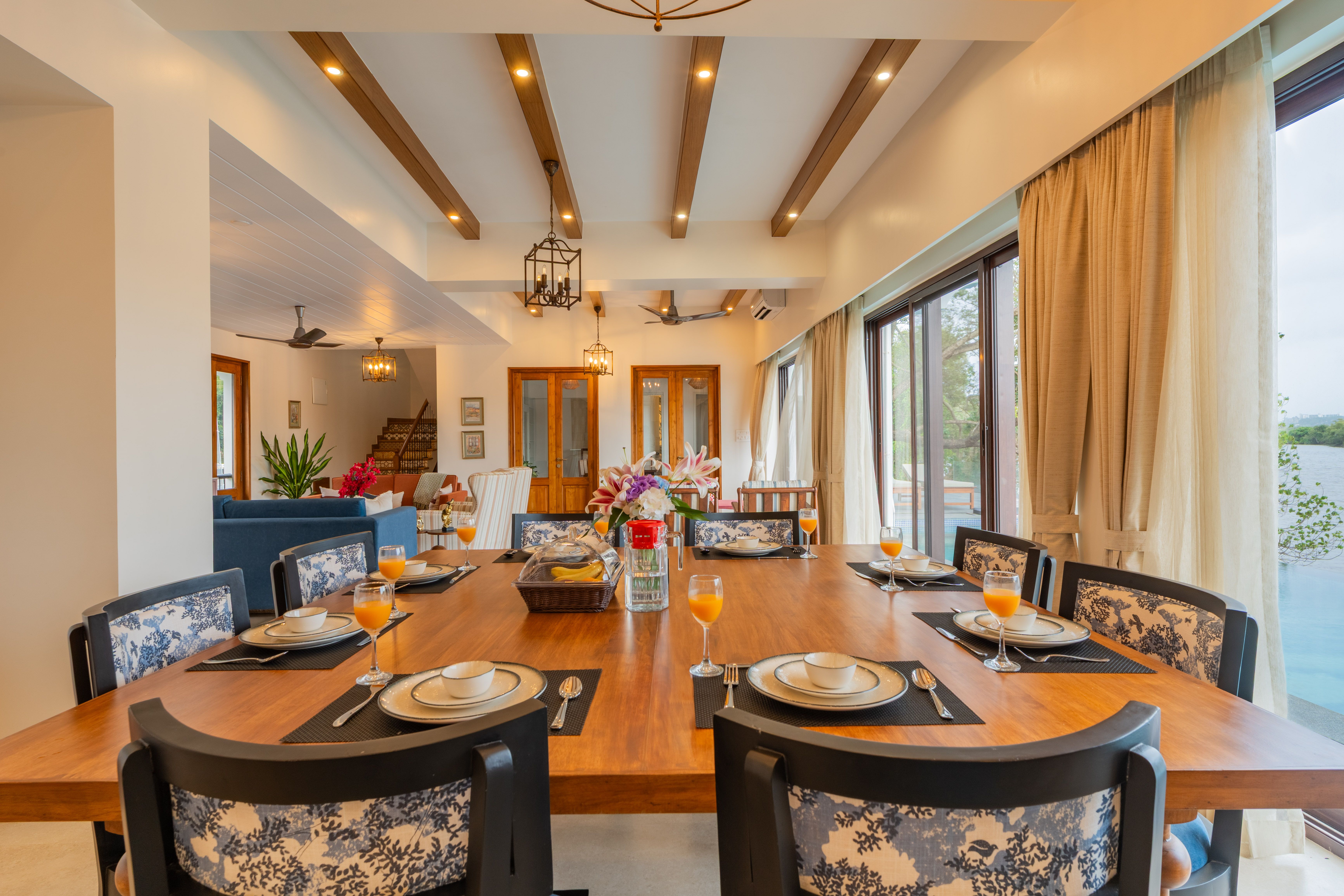 Villa Fleuve | 6-BHK Getaway By the River With Infinity Pool, Lift & Bar Lounge