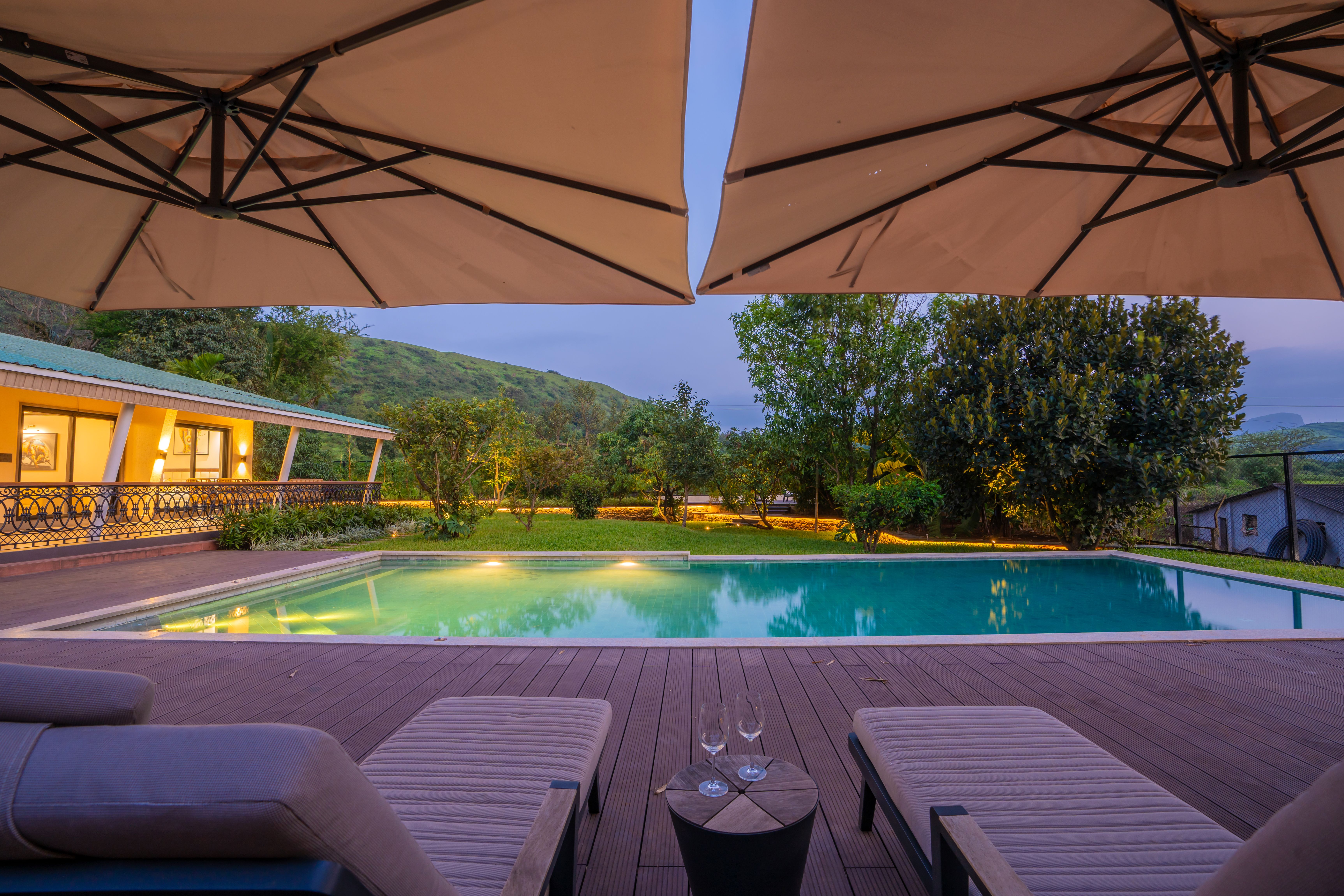 Energise Soul Ajna Villa | Pet-friendly 3-BHK With Patio, Garden & Outdoor pool | Near Trimbakeshwar Jyotirling Temple - Image 3