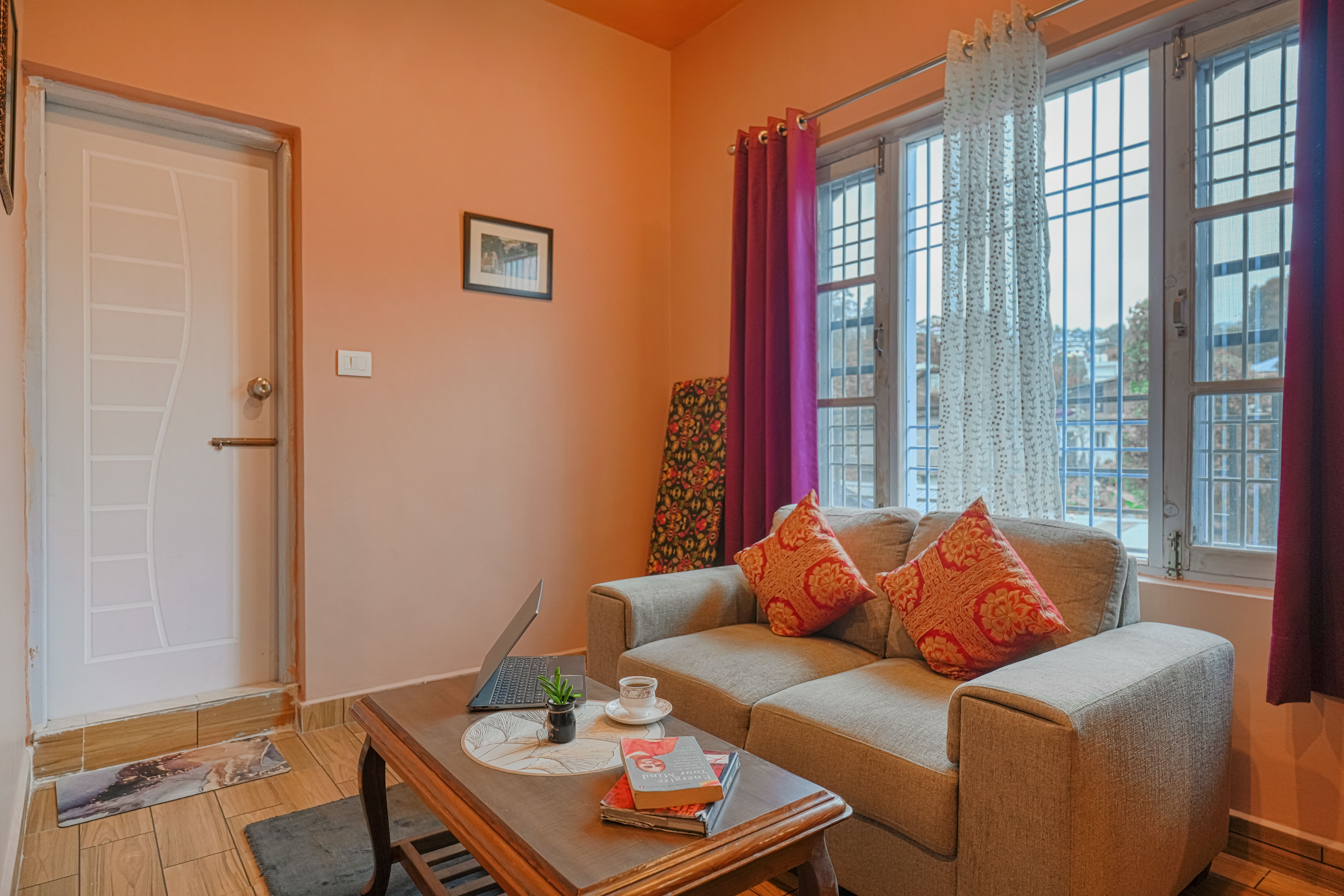 Riva Dreams | 2-BHK Retreat with Hill Views & Lush Garden