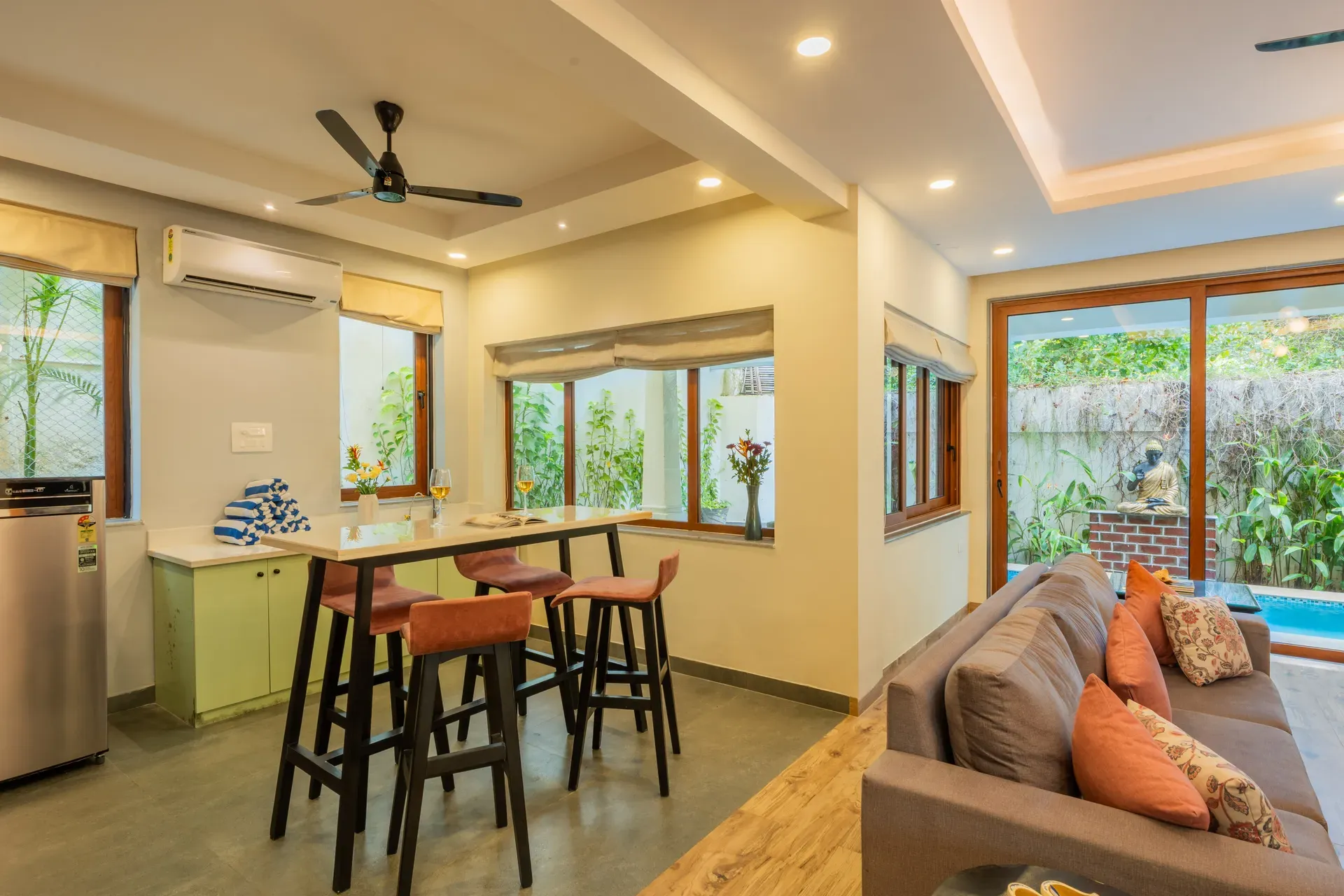 Villa Valerie | Pet-friendly 3-BHK Villa Near Popular Attractions With Pvt Pool & Bar