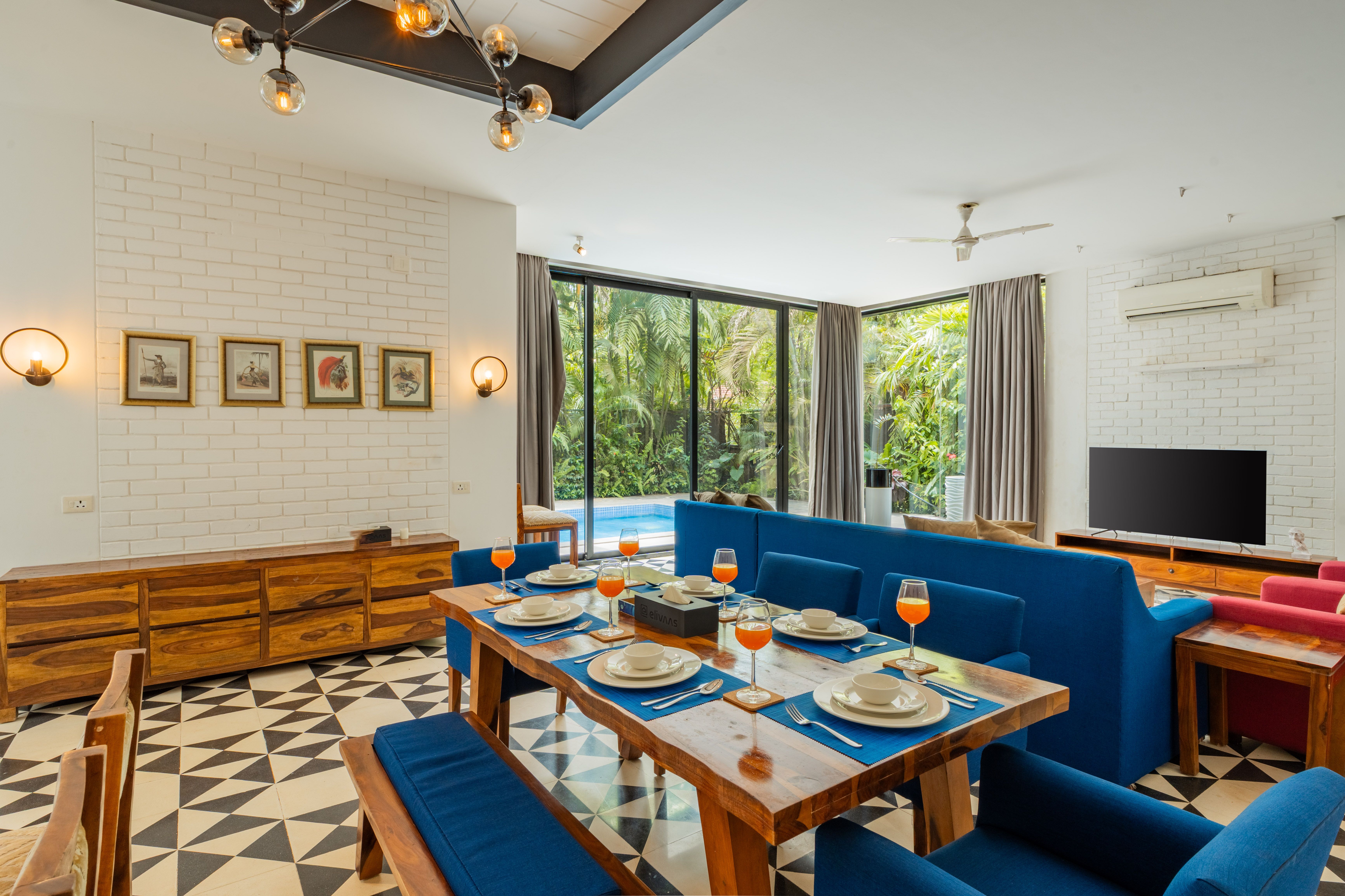 Lushe | Serene 3-BHK Villa Near Popular Beaches With Private Pool & Terrace