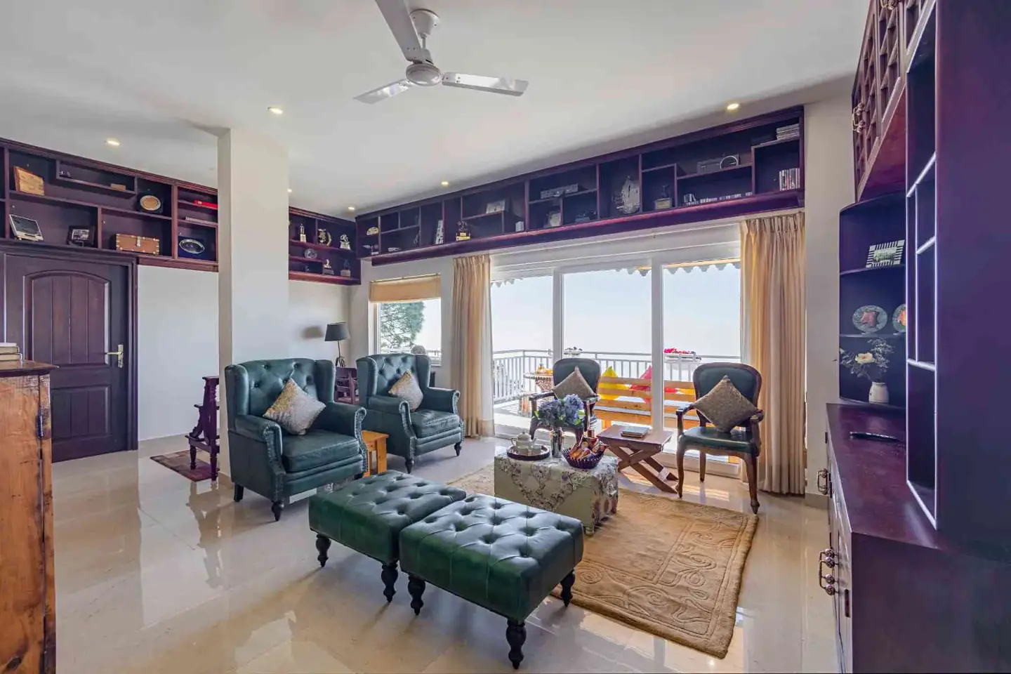 Pinehill Manor | Scenic Hillside 6-BHK Hideaway With Garden, Patio & Gazebo