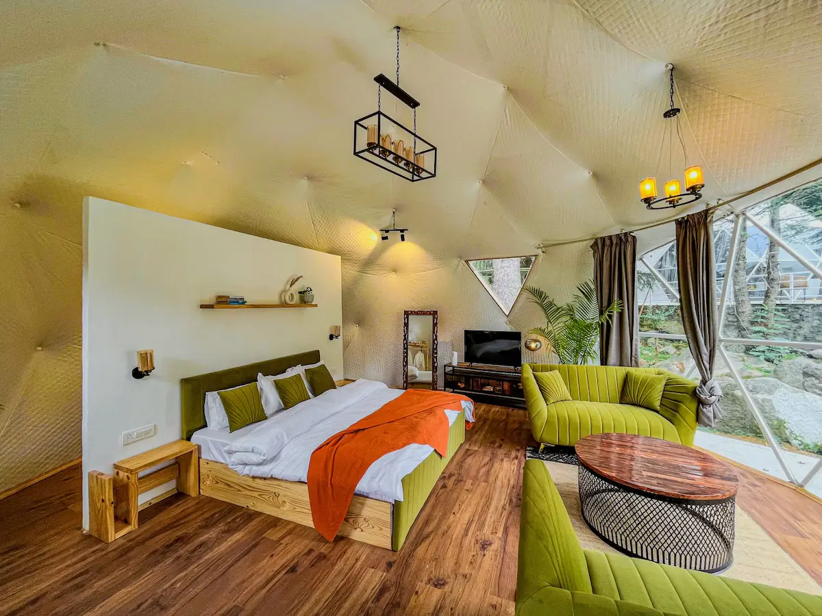 Imperial glamping dome 4
