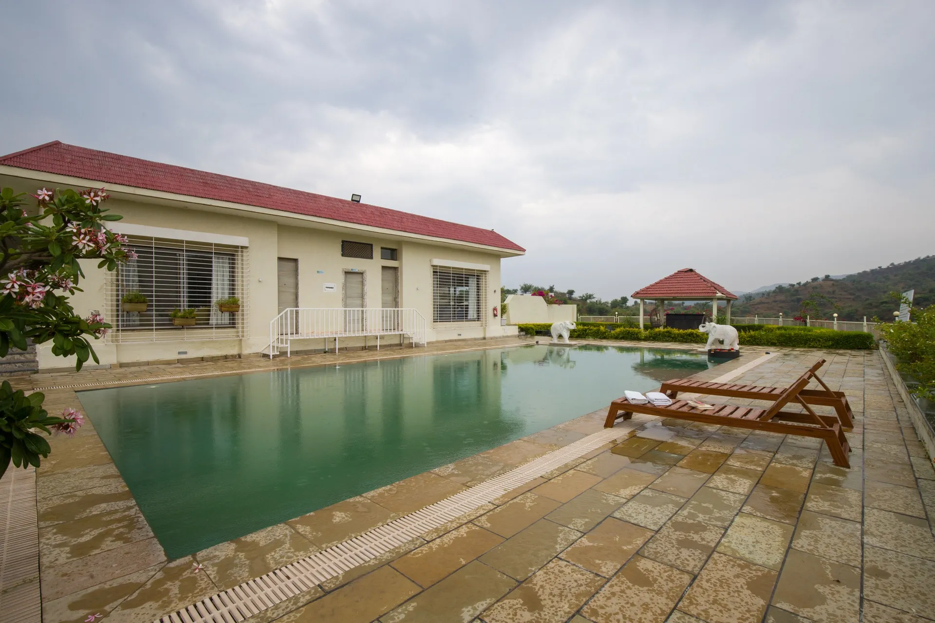 Shourya Celesta | Charming Hilltop 3-BHK Villa With Private Pool, Garden & Terrace - Image 3