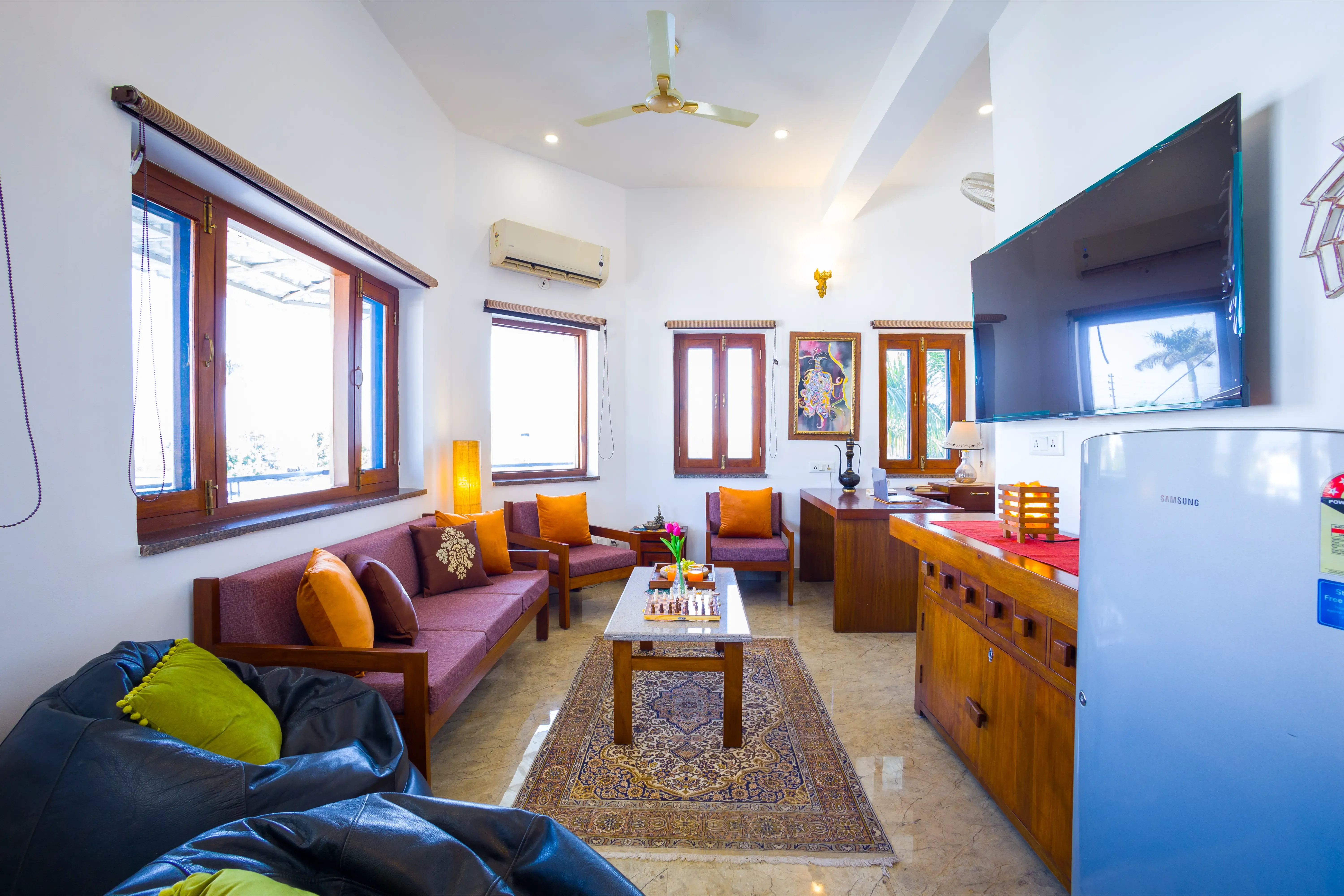 Farm Naturelle | Pet-friendly 3-BHK Farmhouse Near Jim Corbett With Garden, Terrace & Orchards 