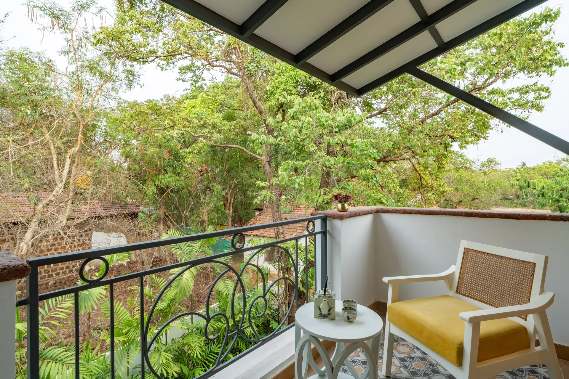 Laguna Echo | Serene Pet-friendly 3-BHK Retreat With Private Pool & Garden Near Anjuna Beach