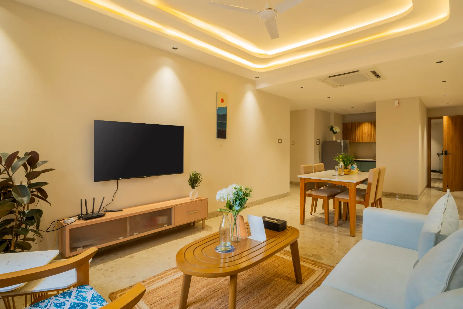 Kamerios Regalia | Elegant Pet-friendly 2-BHK Apartment With Rooftop Pool & Lift - Image 5