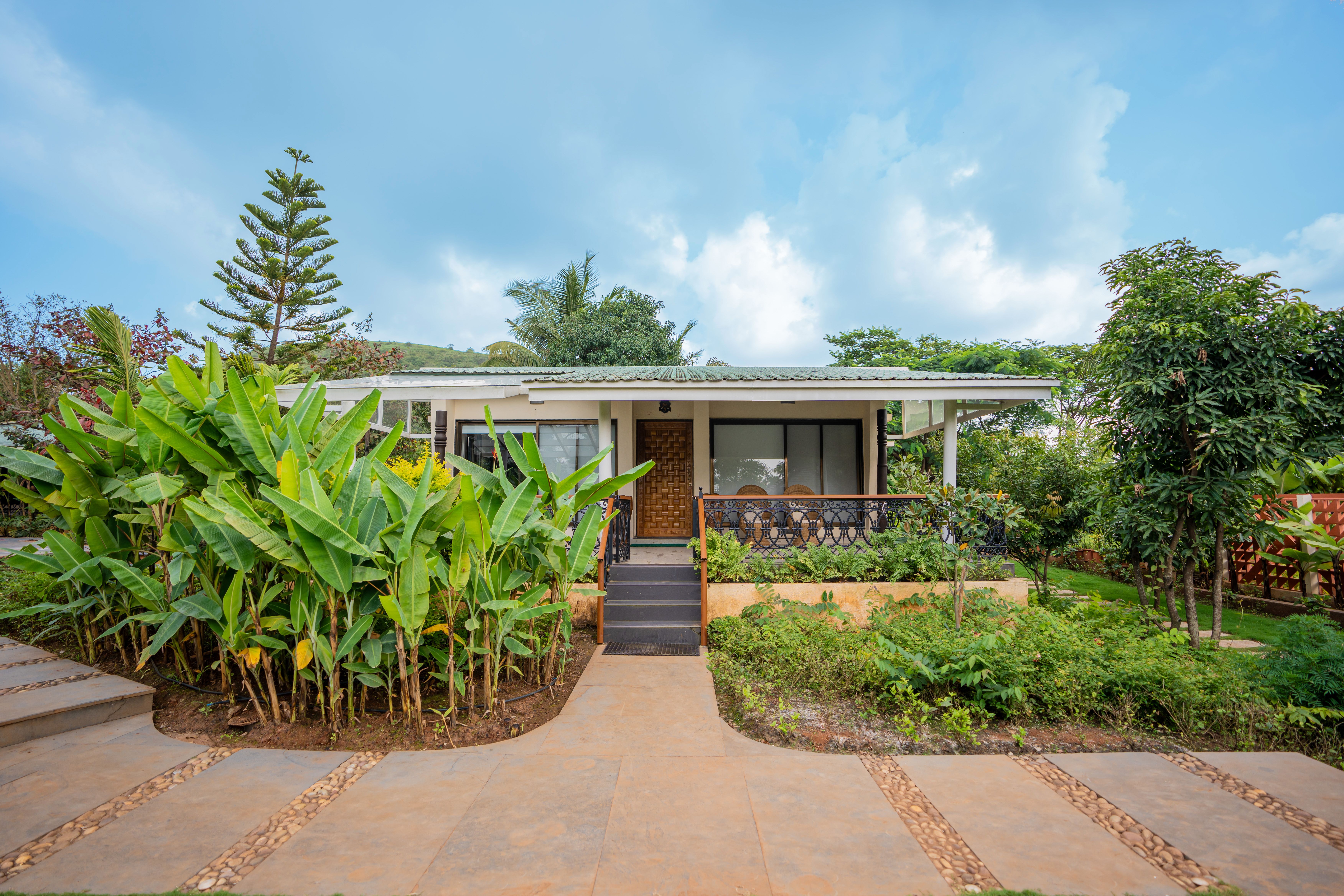 Energise Soul Retreat Vishuddha Villa | Pet-friendly 3-BHK With Jacuzzi, Garden, Bonfire Pit & Shared Pool, Spiritual Sanctuary and Restro - Image 3